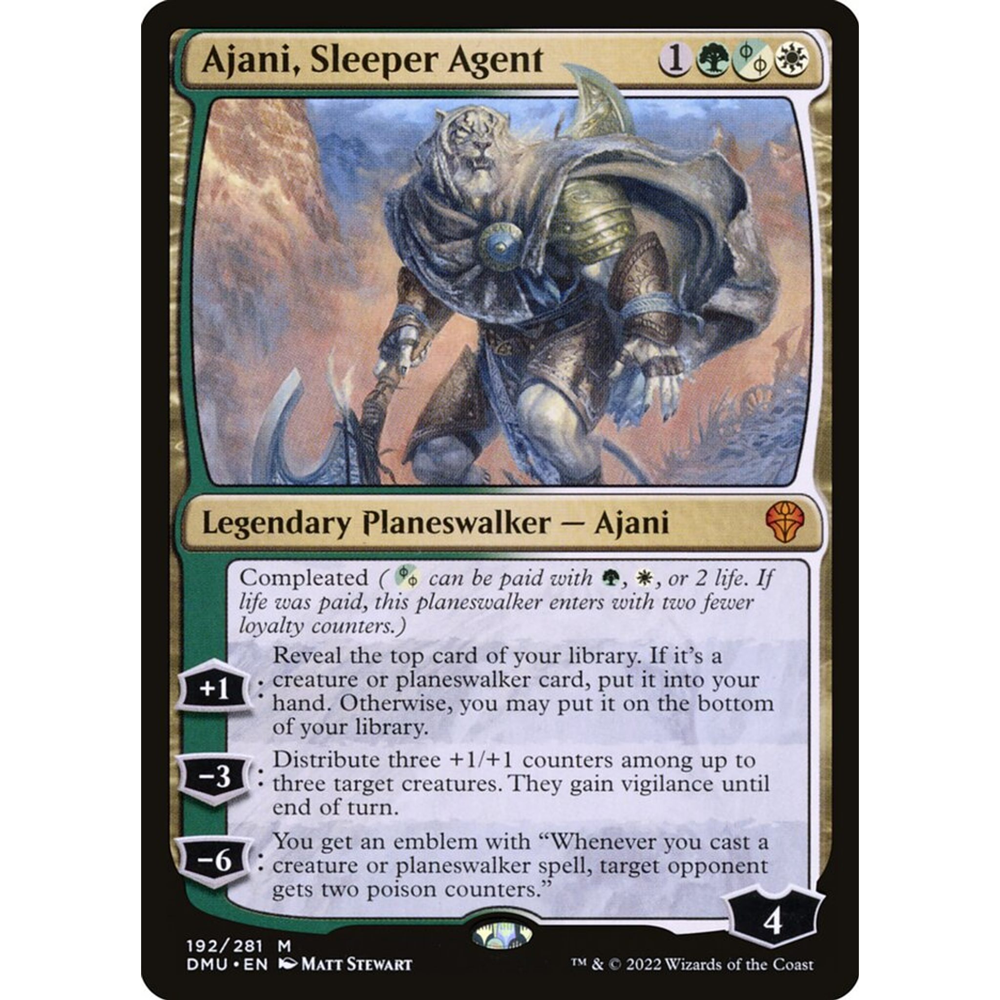 Ajani, Sleeper Agent (DMU 192) — Moore Collectables UK