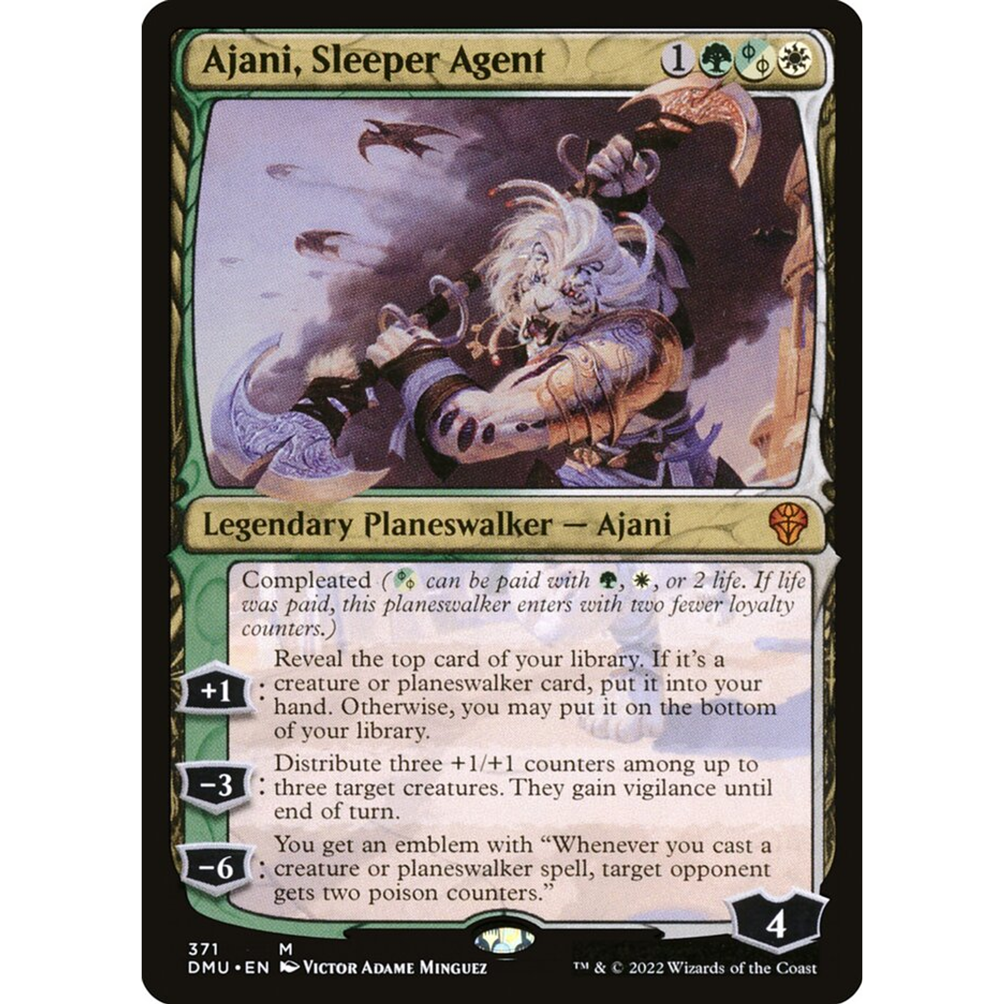 Ajani, Sleeper Agent (DMU 371) — Moore Collectables UK
