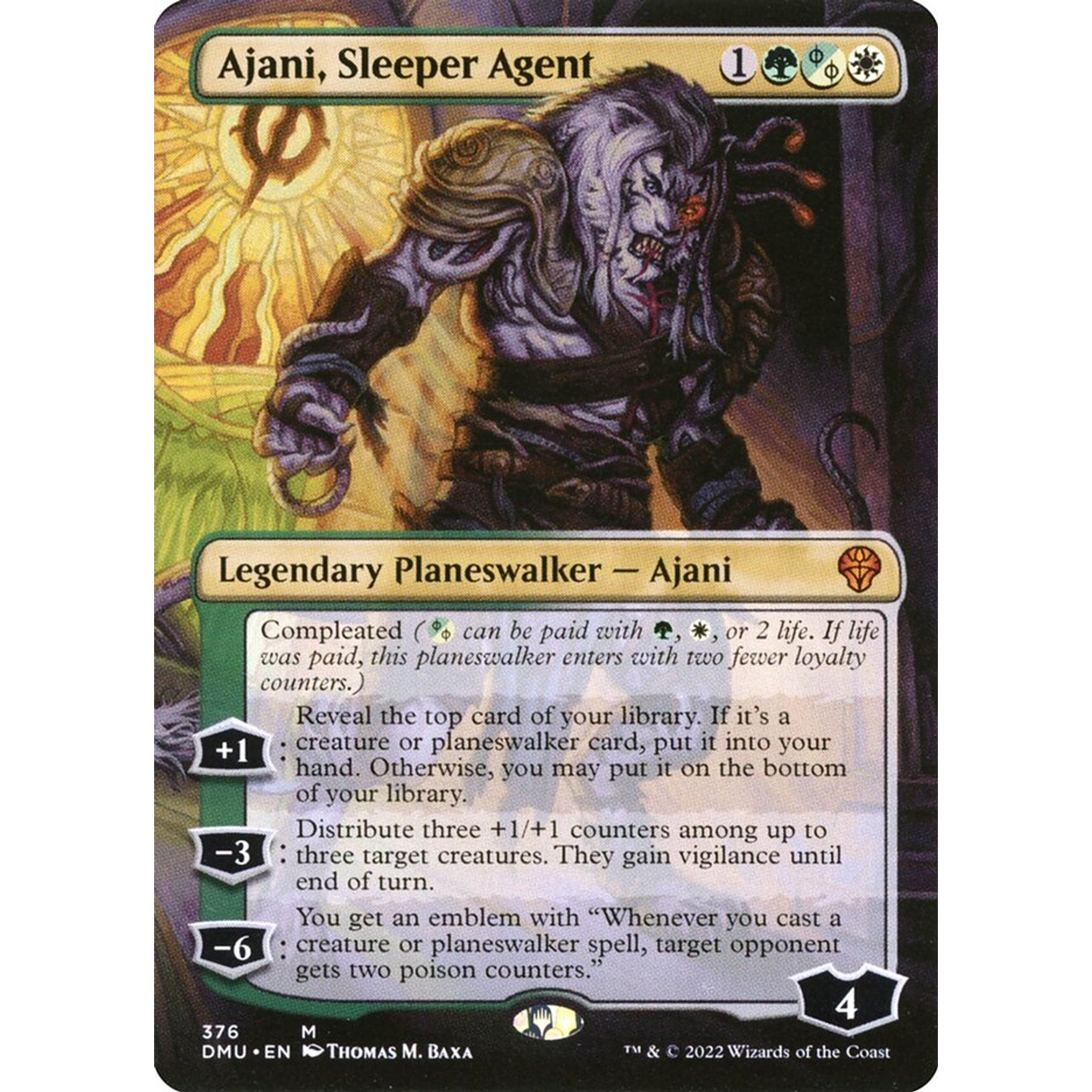 Ajani, Sleeper Agent (DMU 376) — Moore Collectables UK