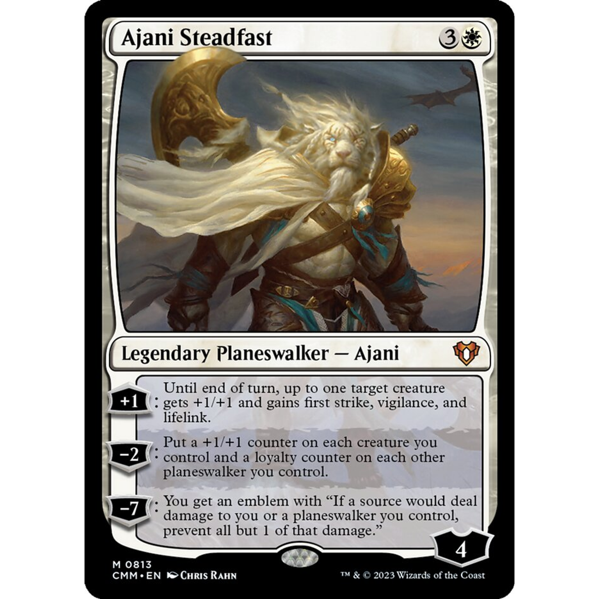 Ajani Steadfast (CMM 813) — Moore Collectables UK