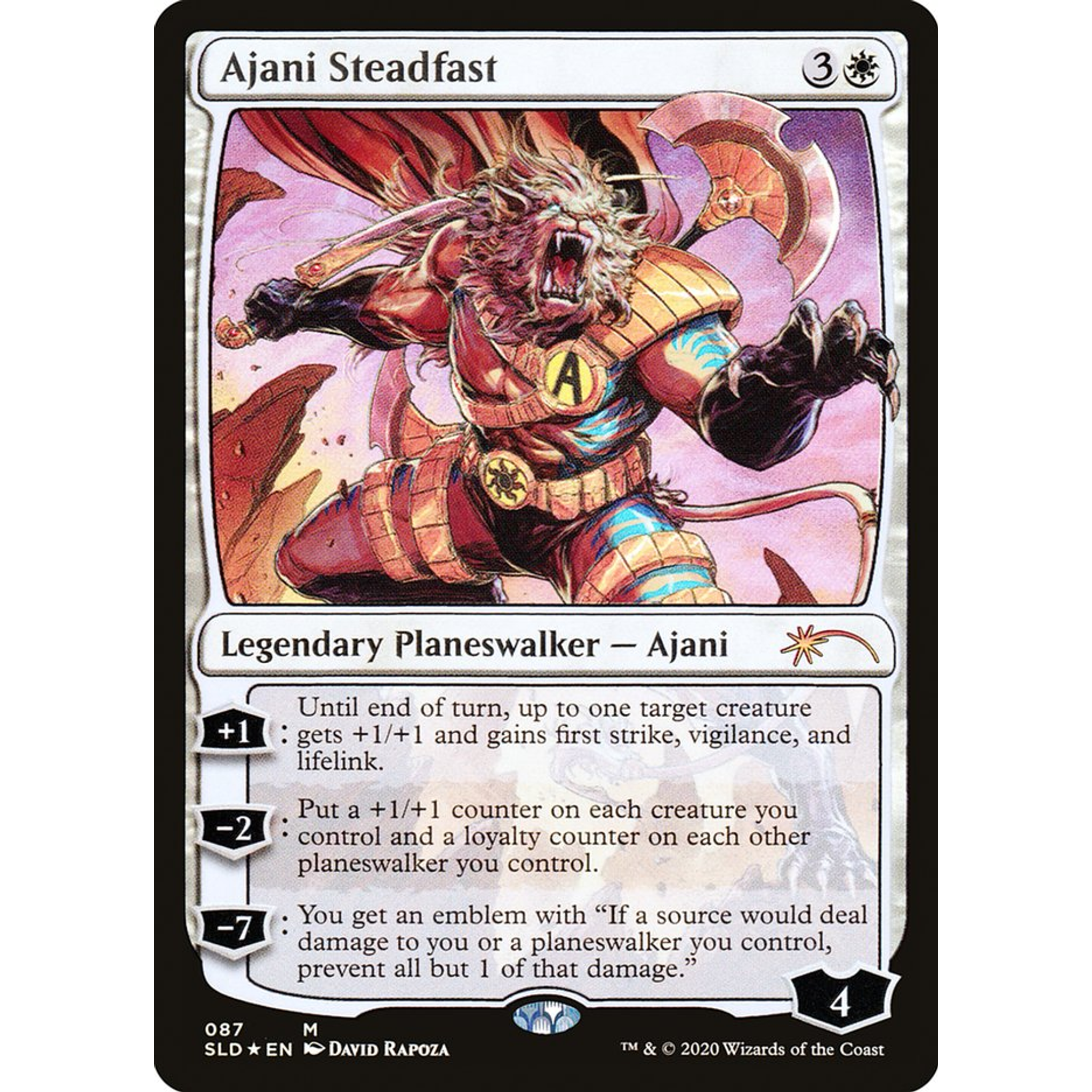 Ajani Steadfast (SLD 87) — Moore Collectables UK