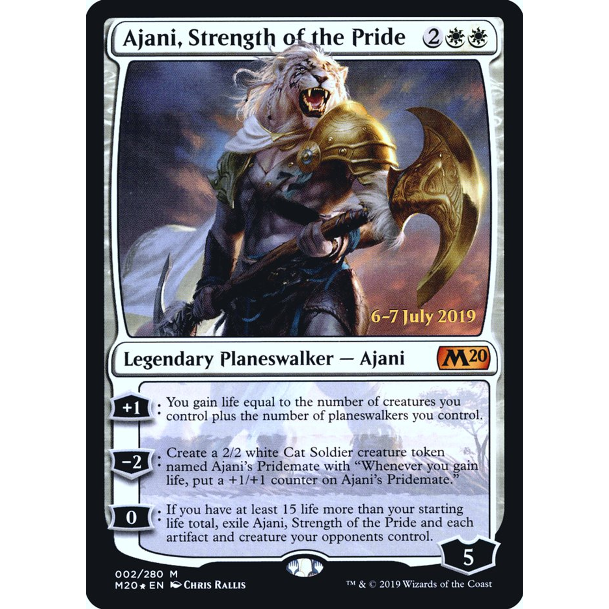 Ajani, Strength of the Pride (PM20 2s) — Moore Collectables UK