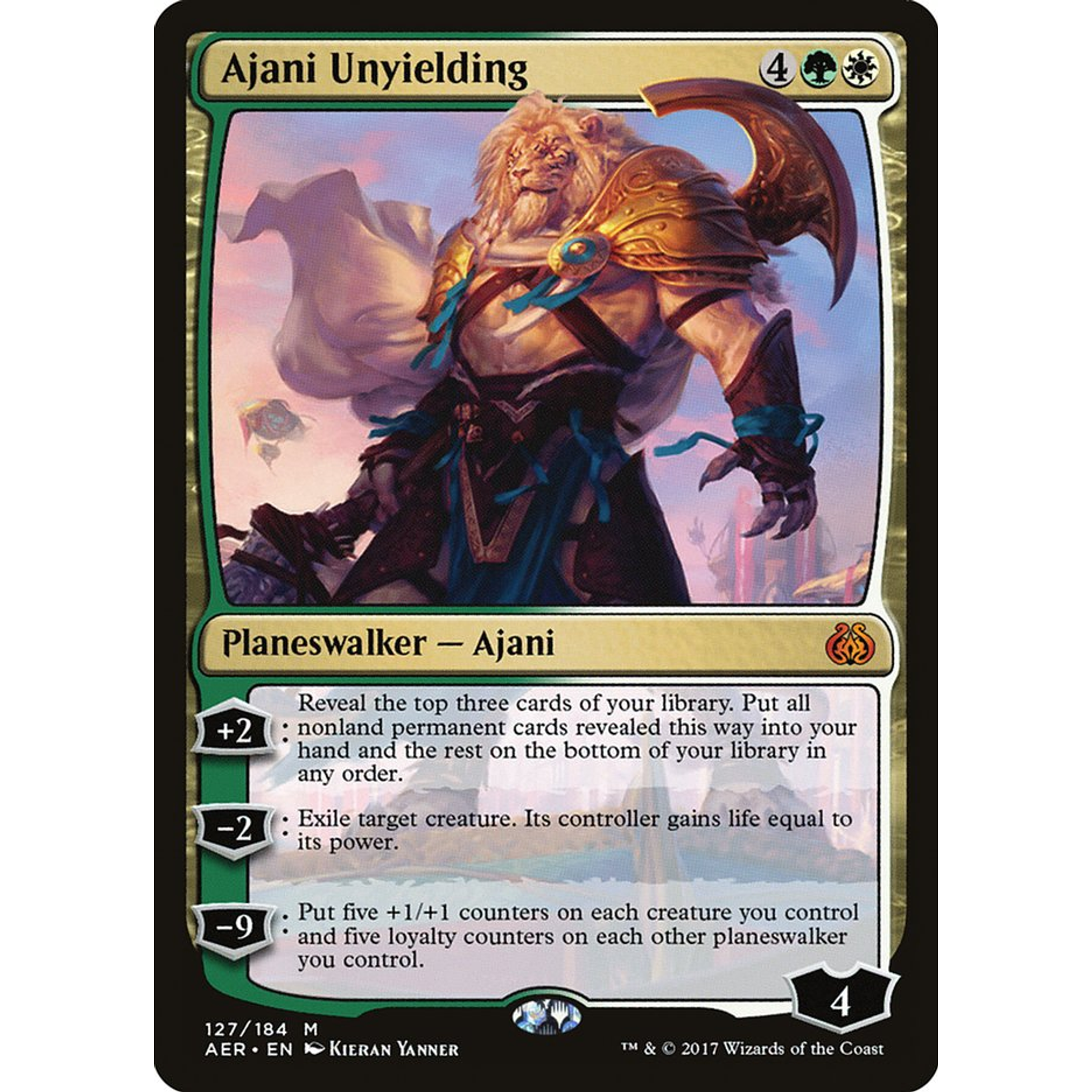 Ajani Unyielding (AER 127) — Moore Collectables UK