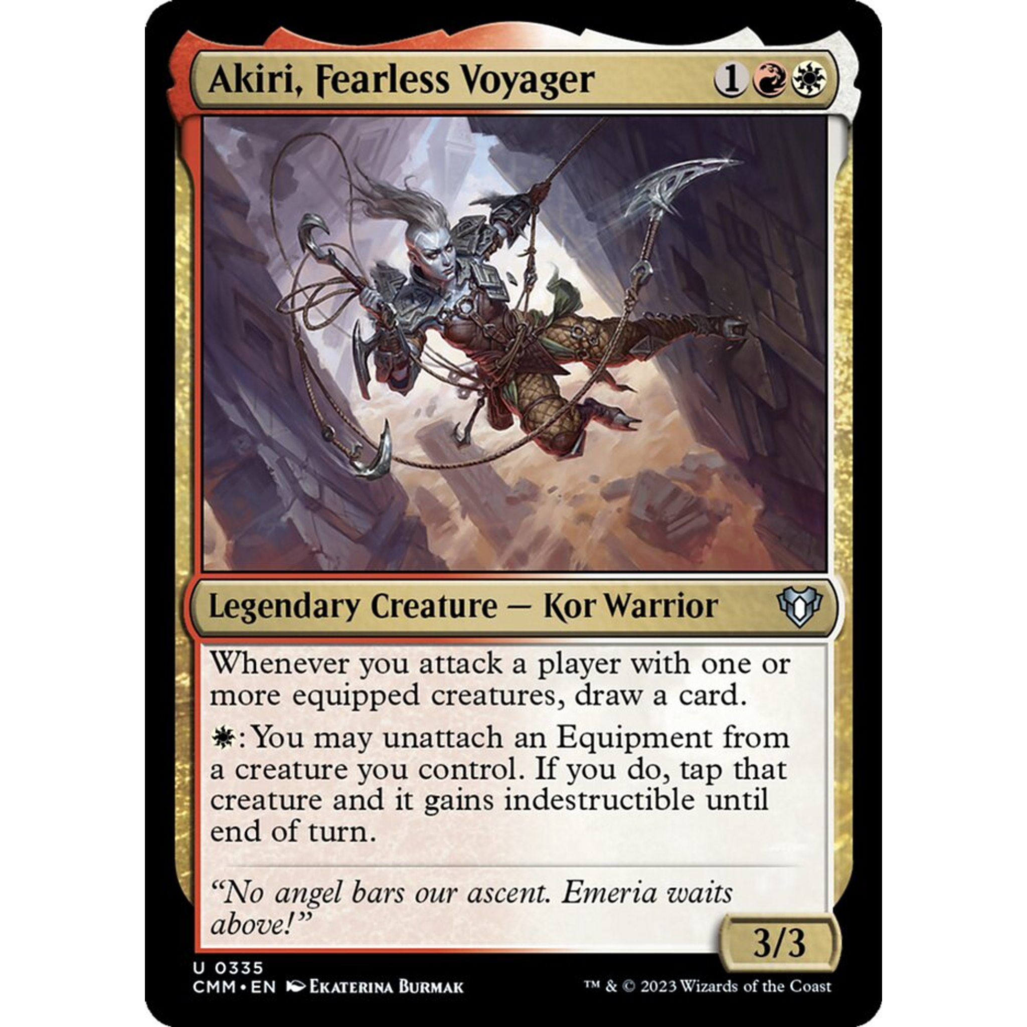 Akiri, Fearless Voyager (CMM 335) — Moore Collectables UK