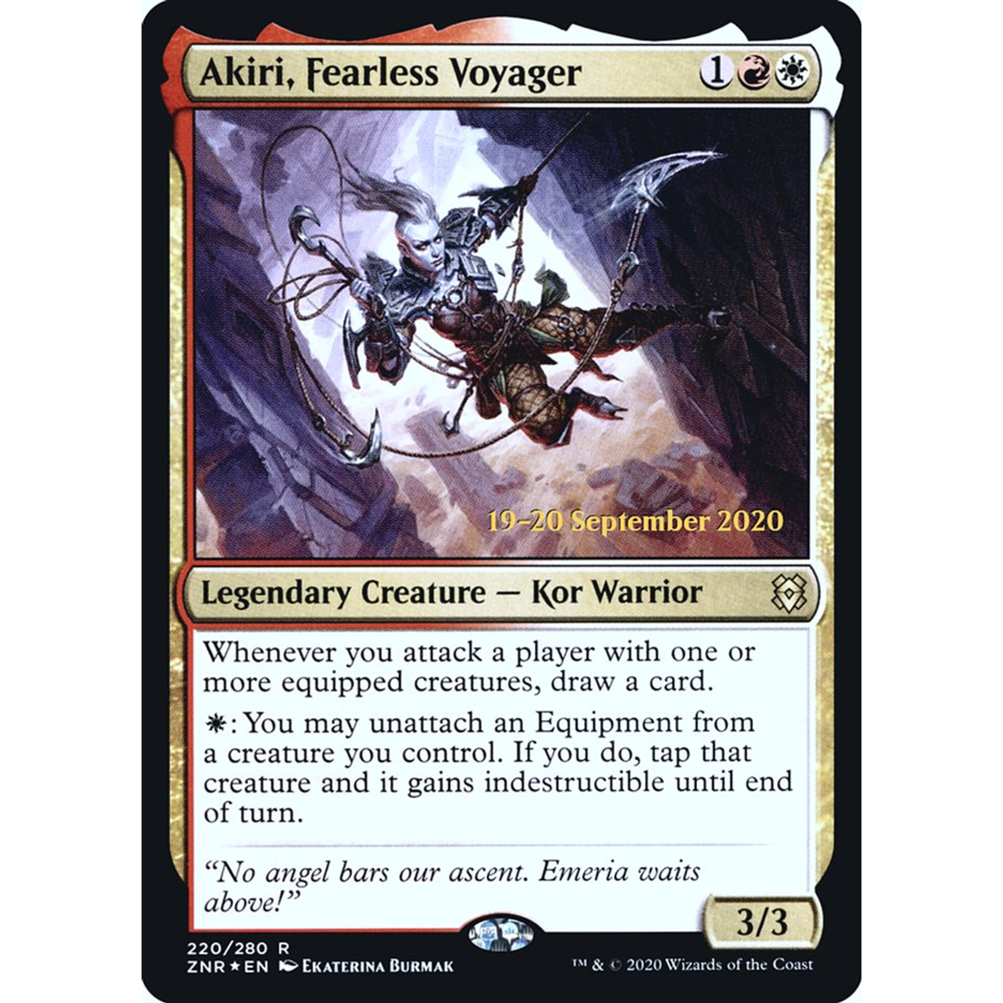 Akiri, Fearless Voyager (PZNR 220s) — Moore Collectables UK