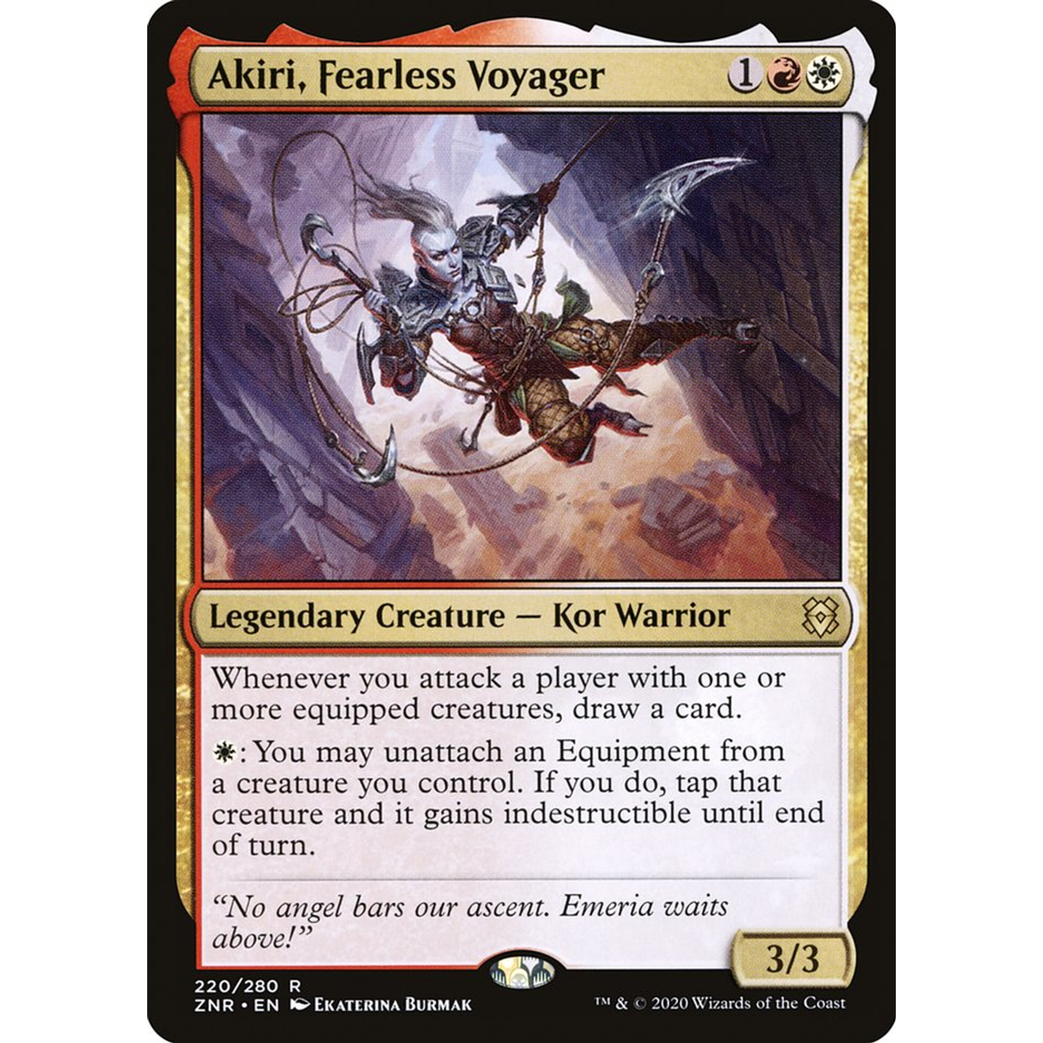 Akiri, Fearless Voyager (ZNR 220) — Moore Collectables UK
