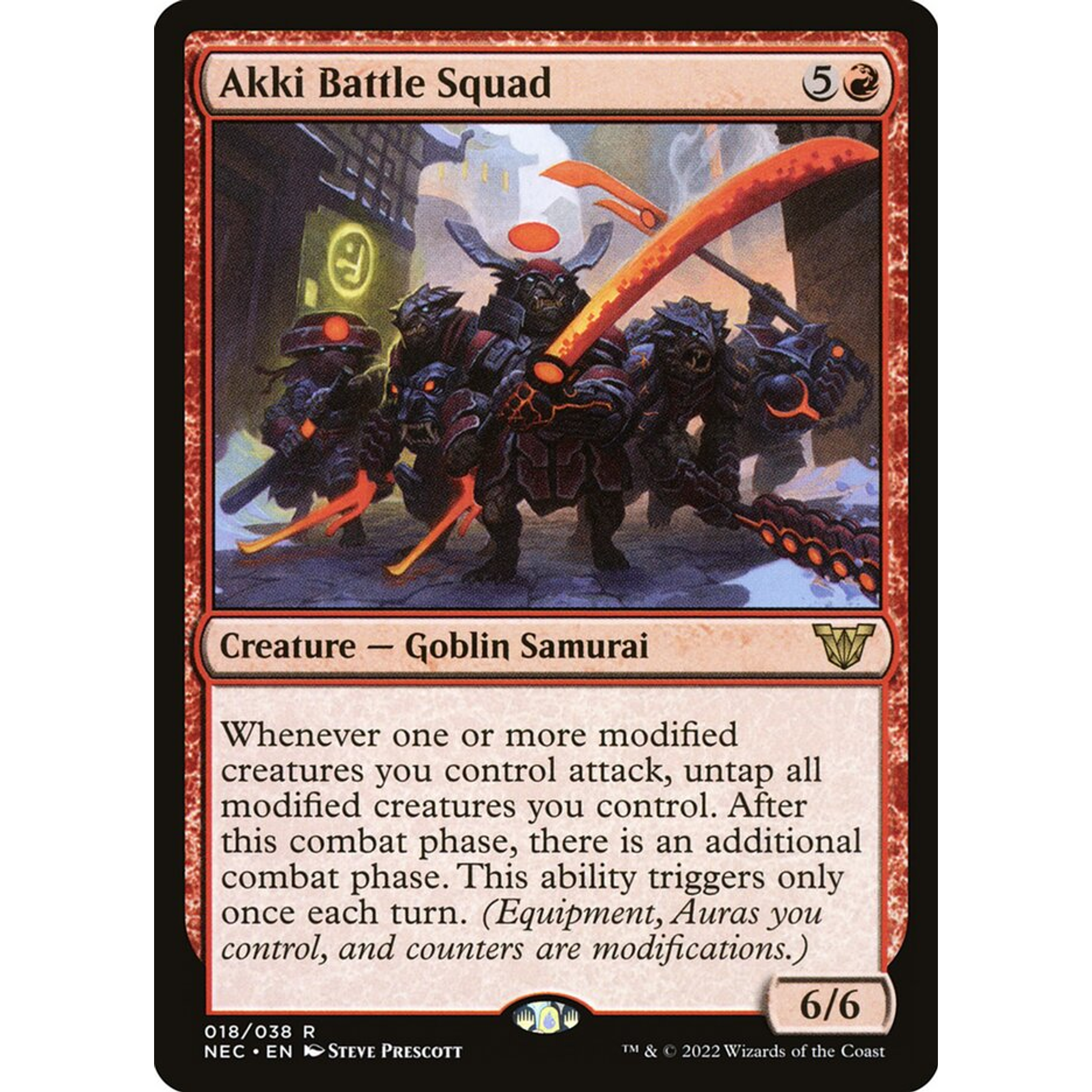 Akki Battle Squad (NEC 18) — Moore Collectables UK