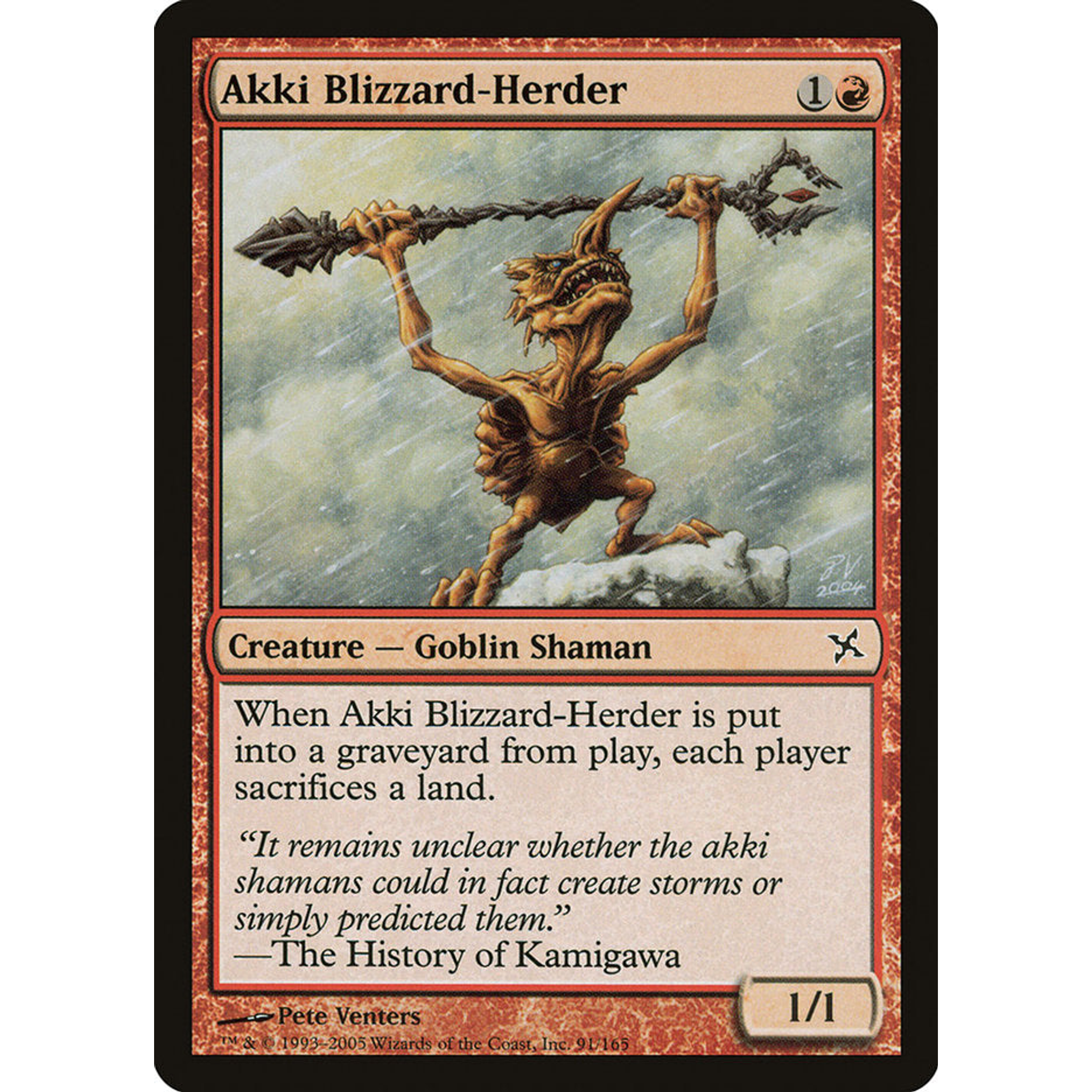 Akki Blizzard-Herder (BOK 91) — Moore Collectables UK