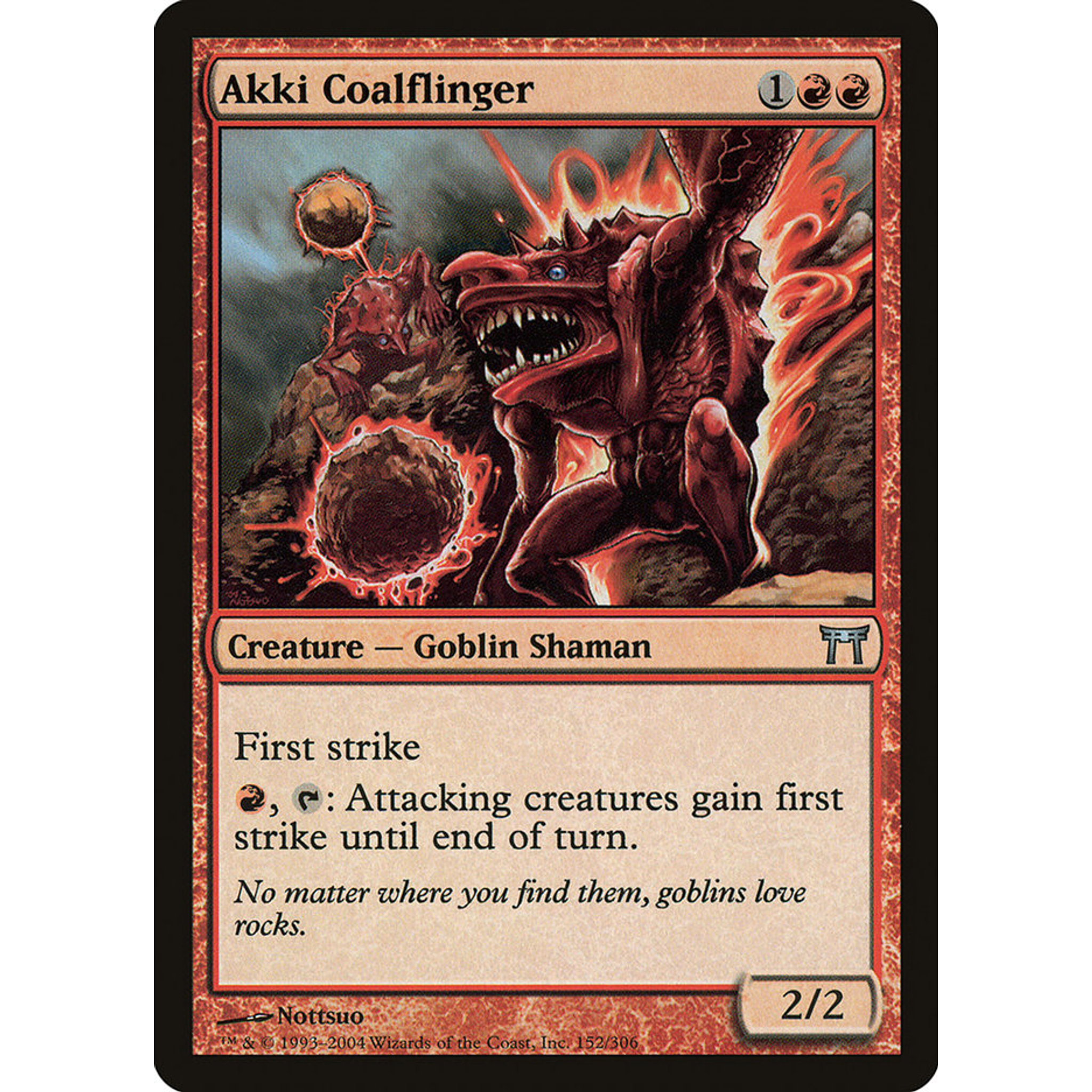 Akki Coalflinger (CHK 152) — Moore Collectables UK