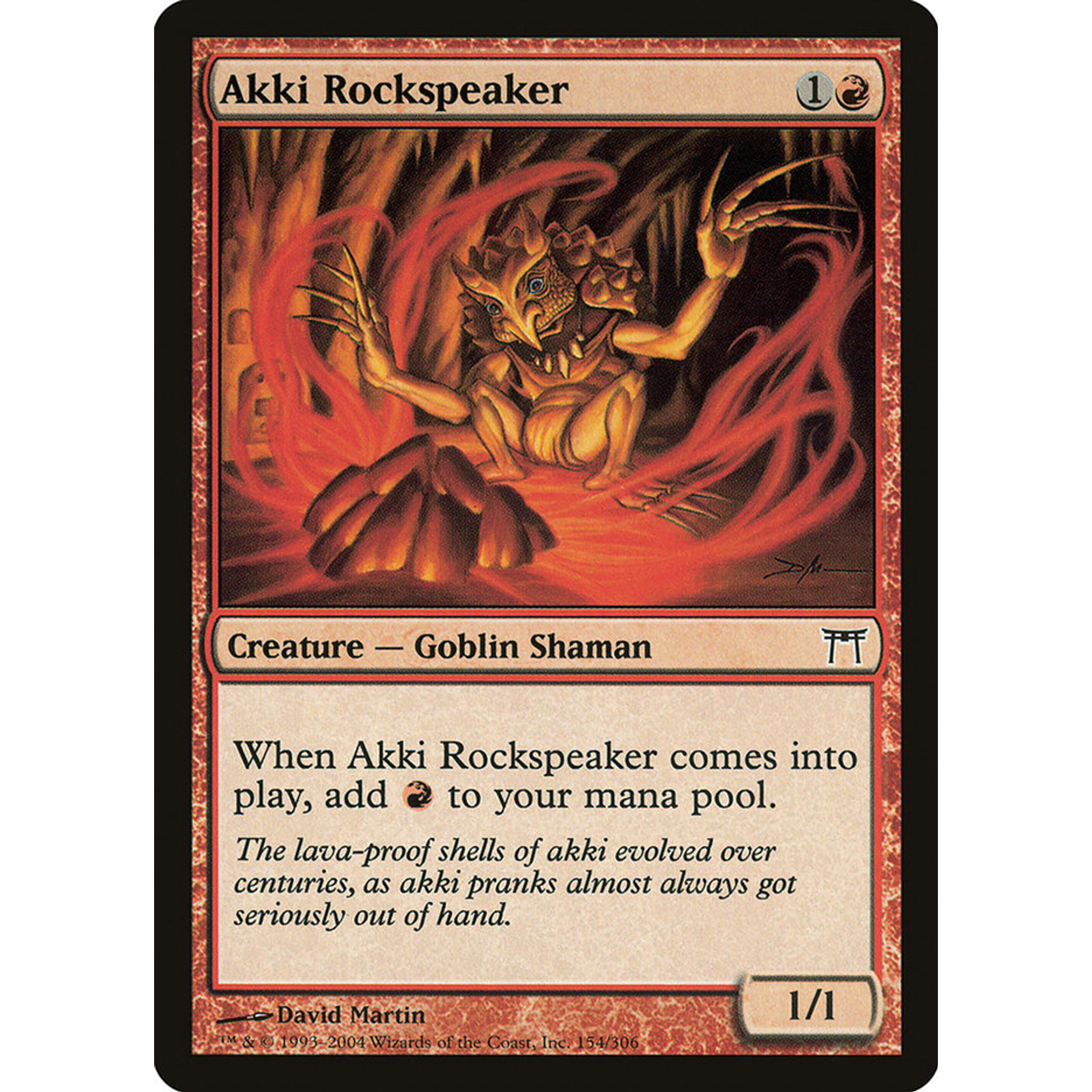 Akki Rockspeaker (CHK 154) — Moore Collectables UK