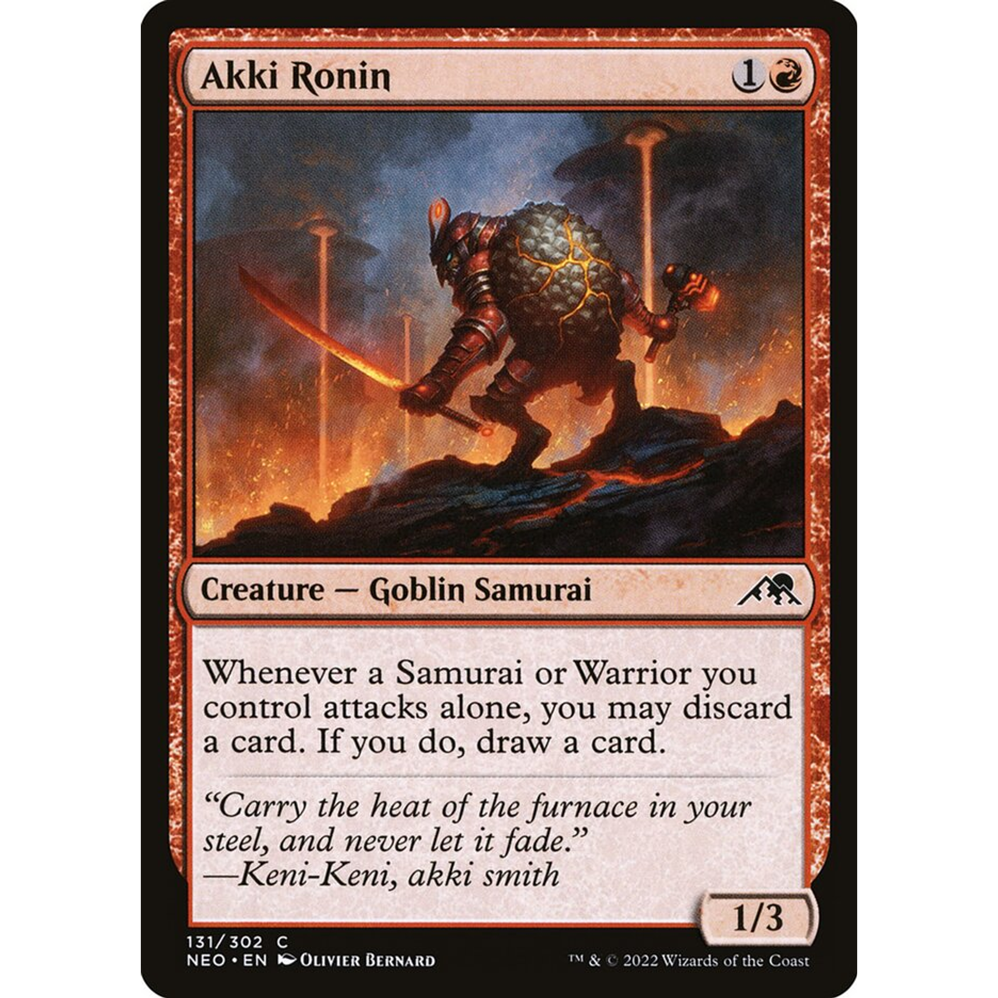 Akki Ronin (NEO 131) — Moore Collectables UK