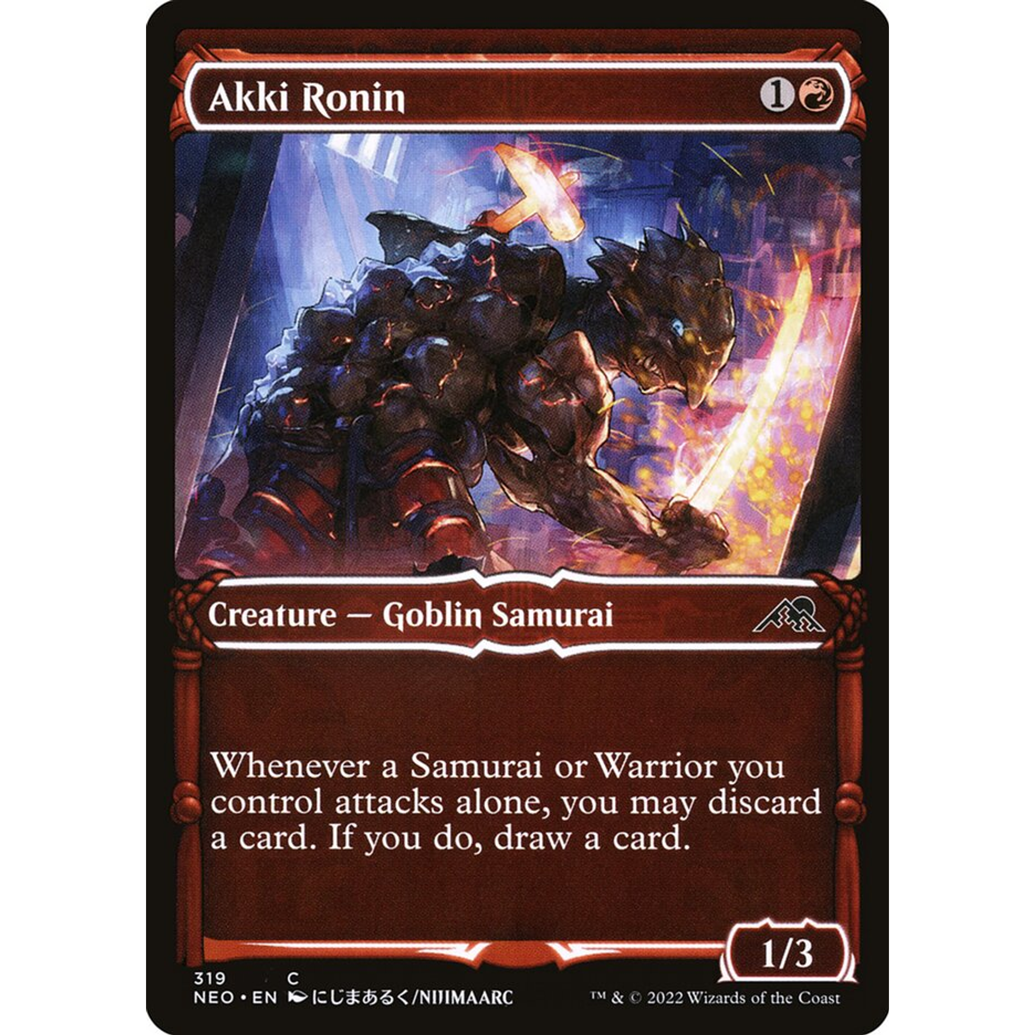 Akki Ronin (NEO 319) — Moore Collectables UK