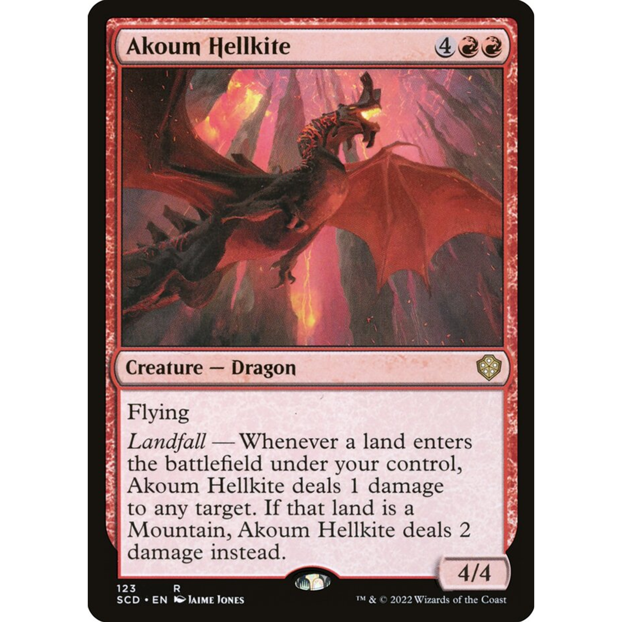 Akoum Hellkite (SCD 123) — Moore Collectables UK