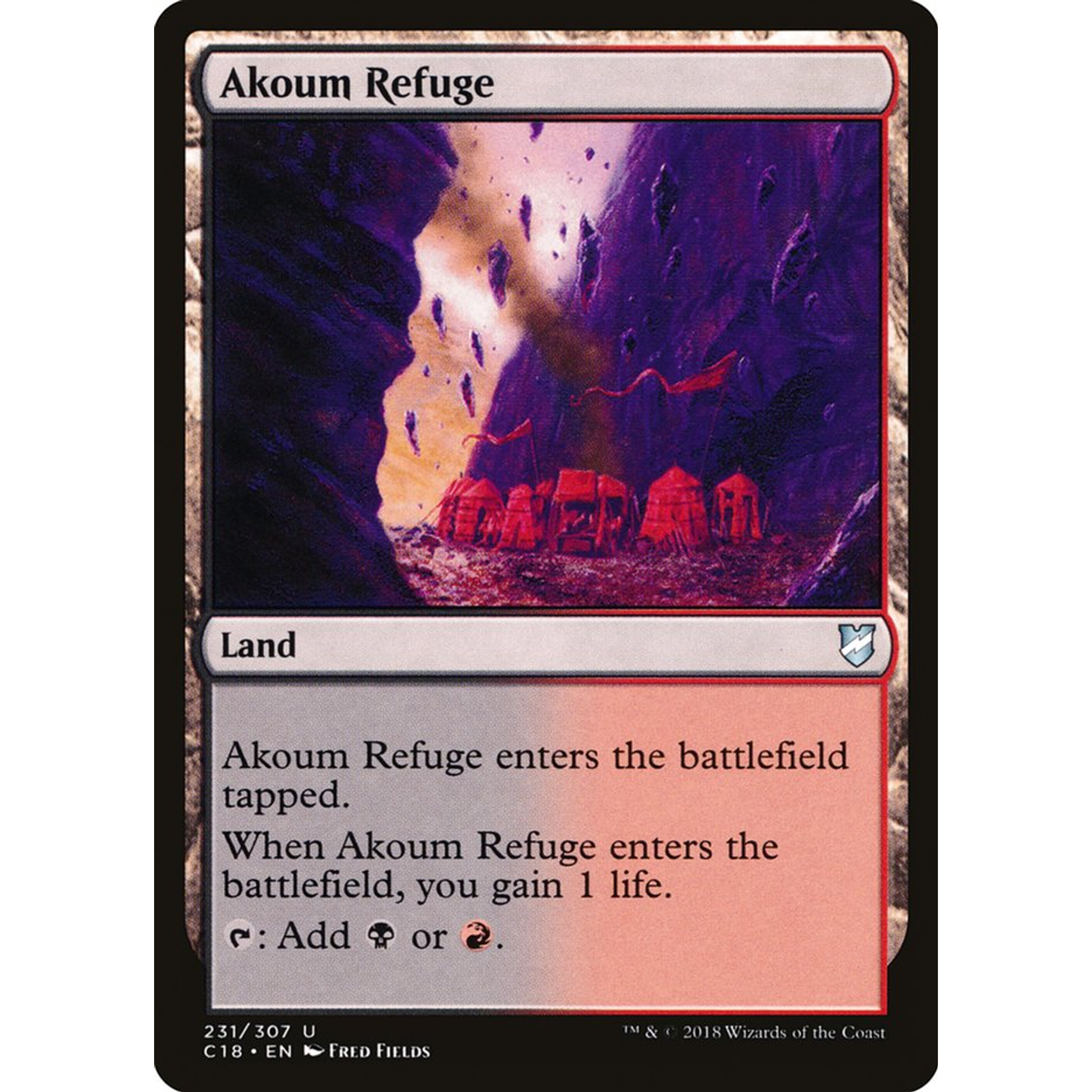 Akoum Refuge (C18 231) — Moore Collectables UK