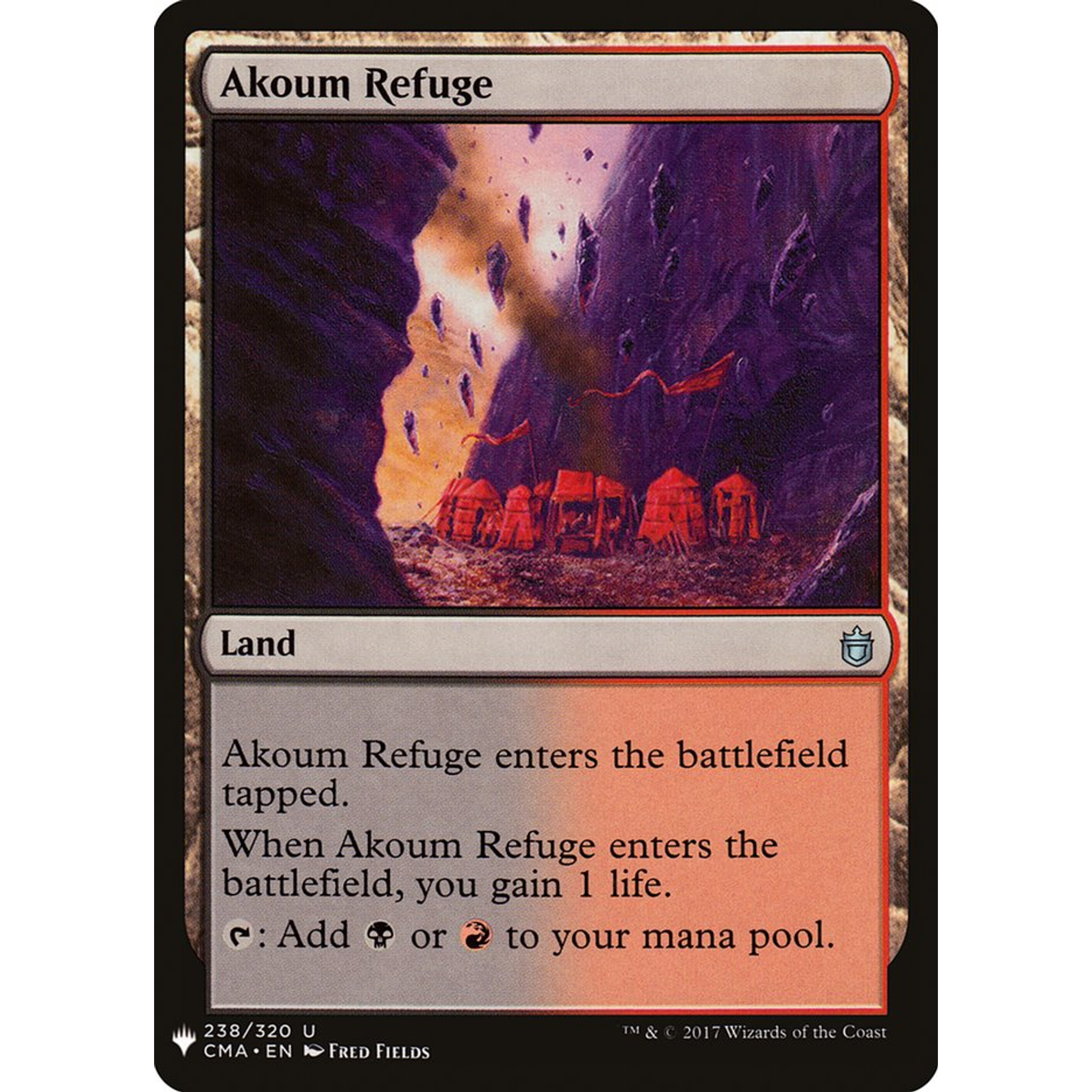 Akoum Refuge (PLST CMA-238) — Moore Collectables UK