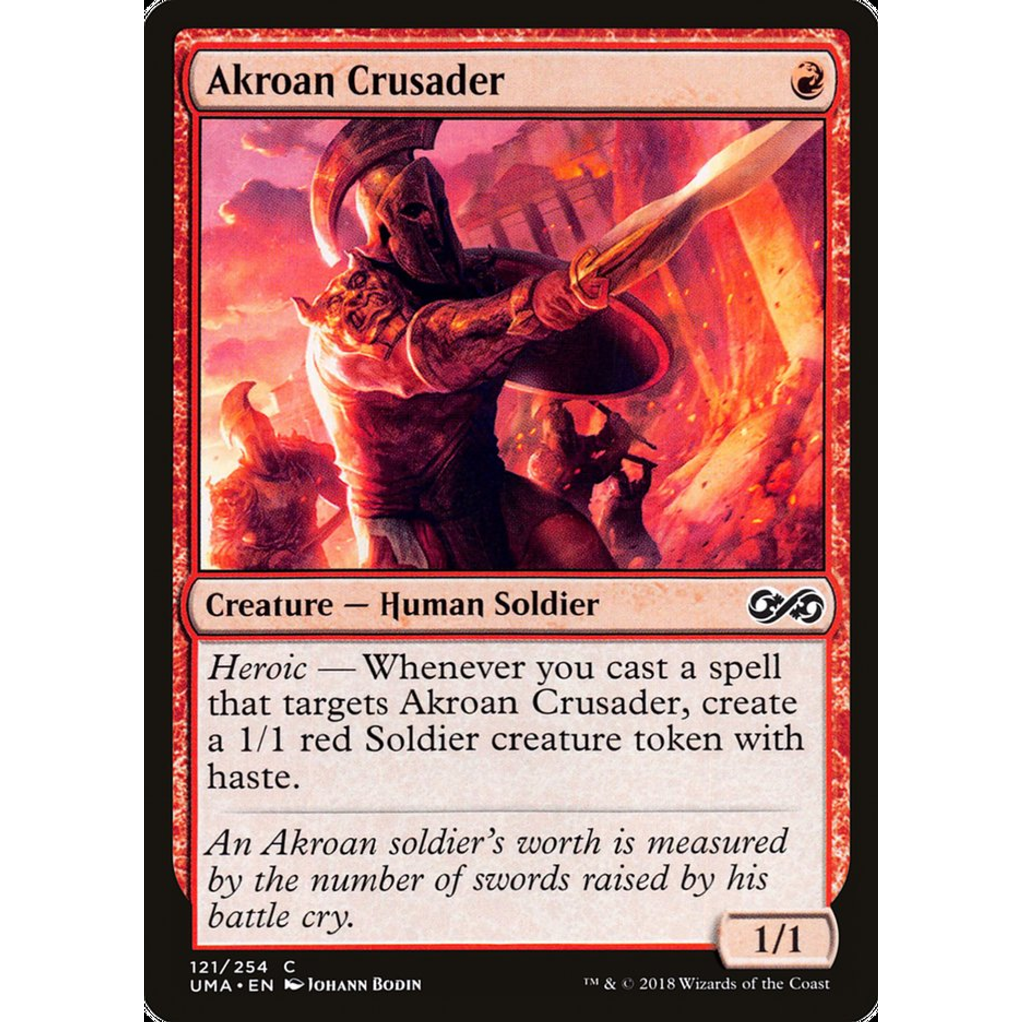 Akroan Crusader (UMA 121) — Moore Collectables UK
