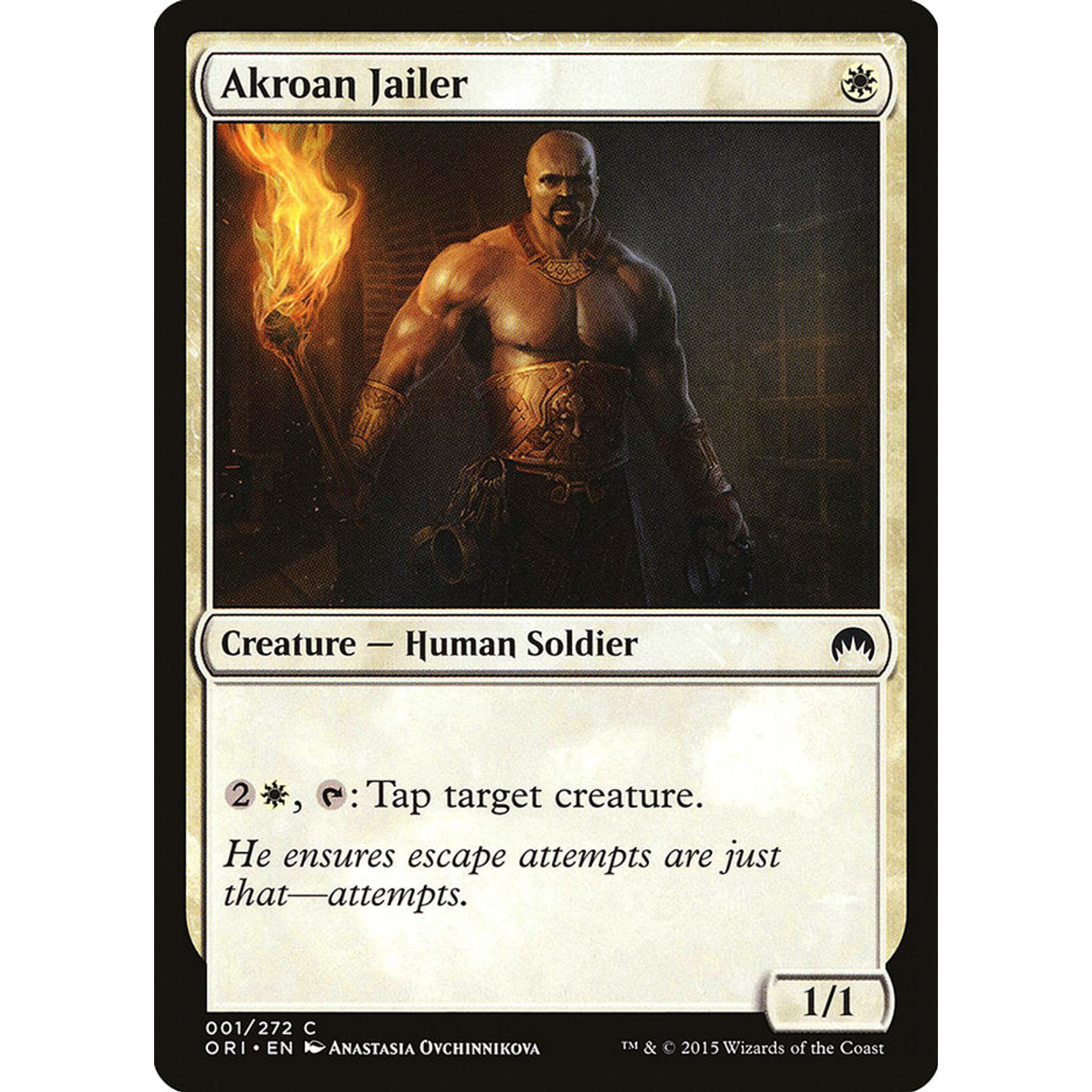 Akroan Jailer (ORI 1) — Moore Collectables UK