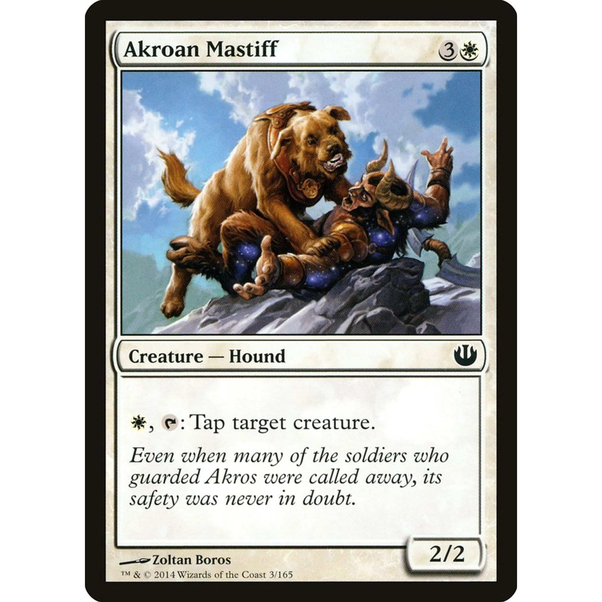 Akroan Mastiff (JOU 3) — Moore Collectables UK
