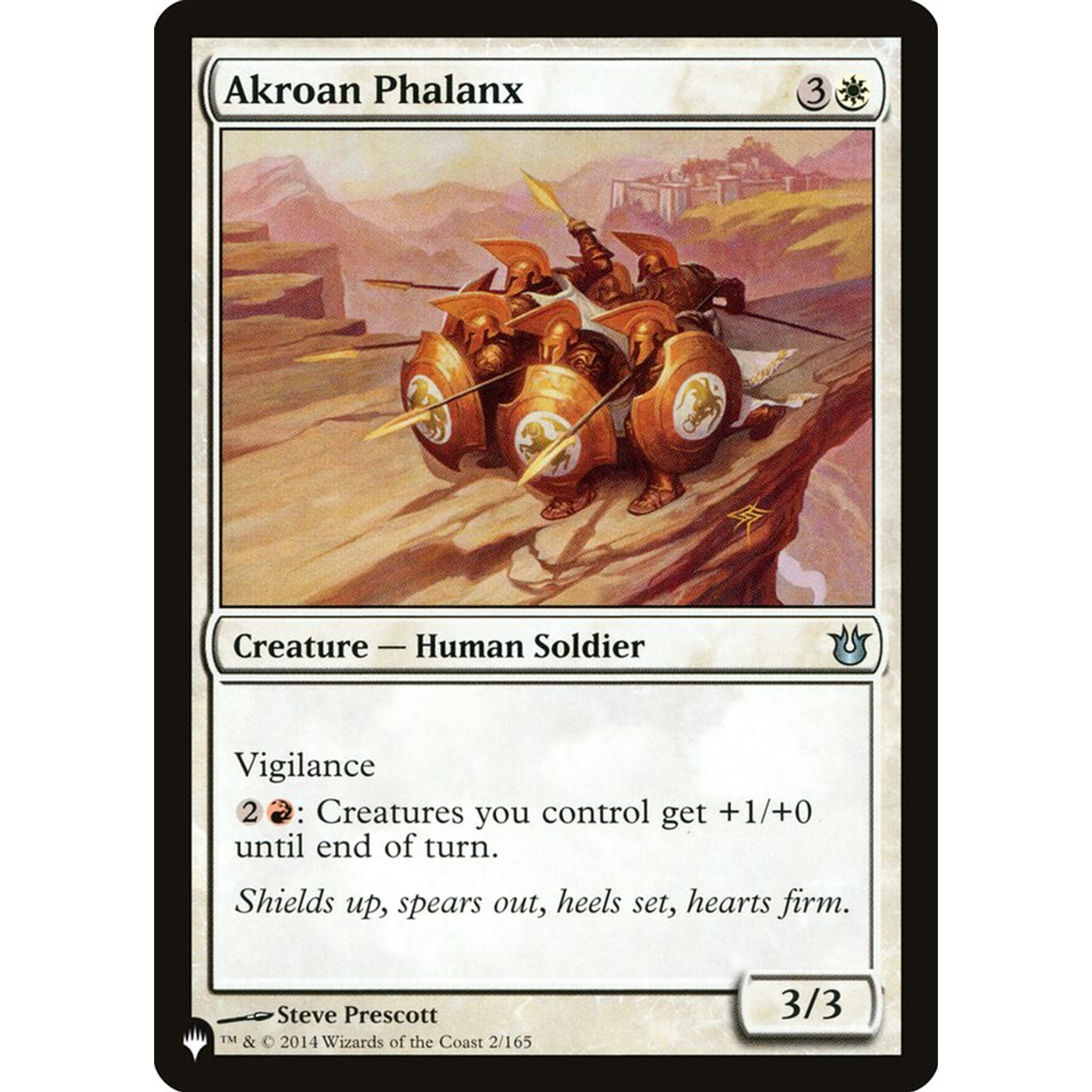 Akroan Phalanx (PLST BNG-2) — Moore Collectables UK