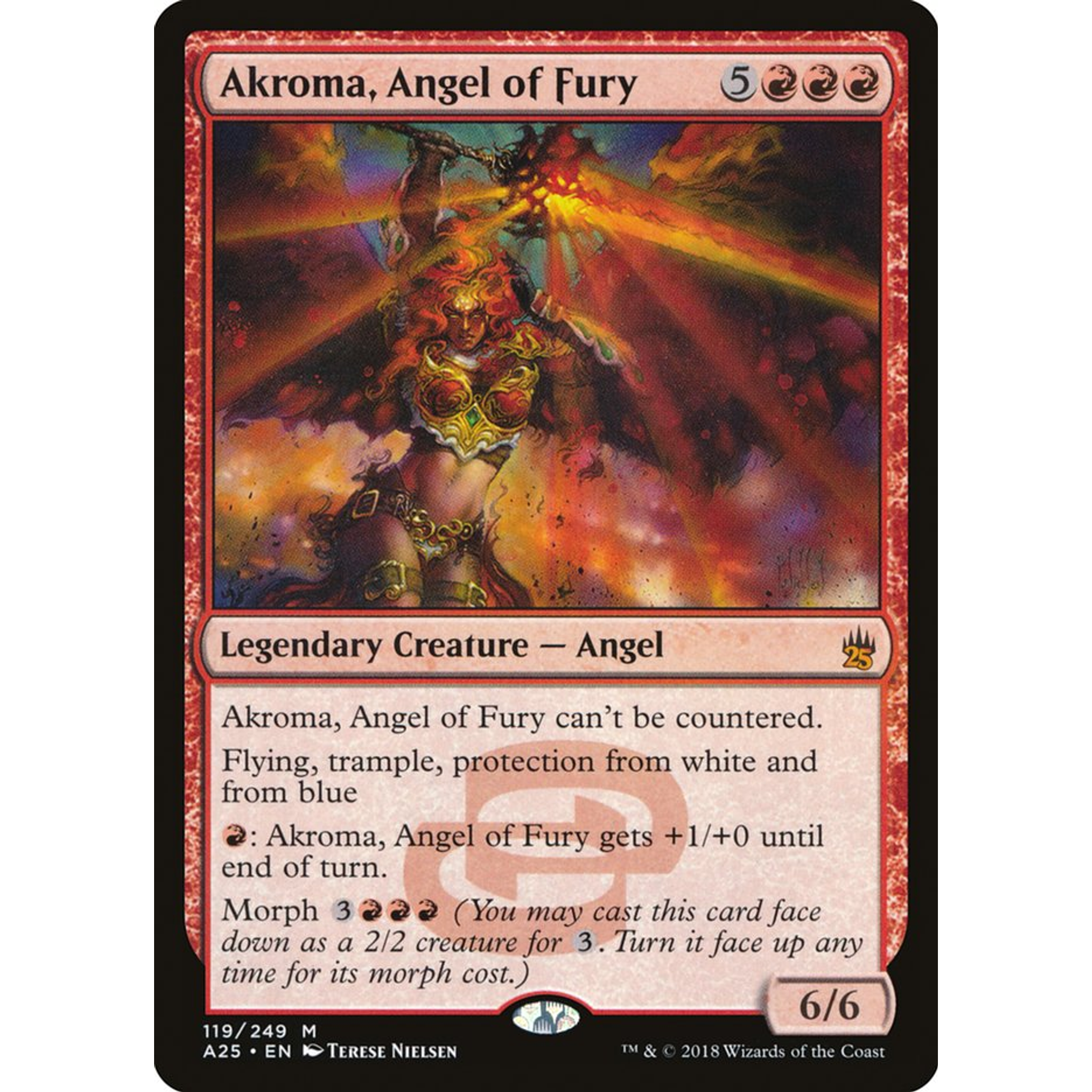 Akroma, Angel of Fury (A25 119) — Moore Collectables UK