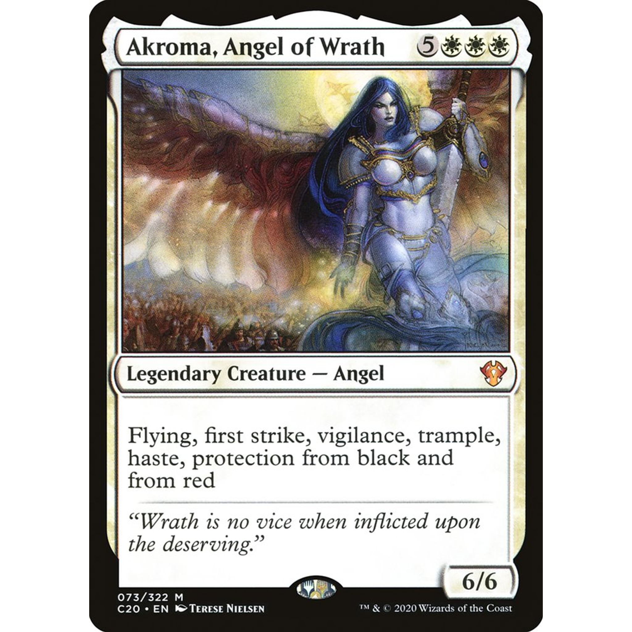 Akroma, Angel of Wrath (C20 73) — Moore Collectables UK