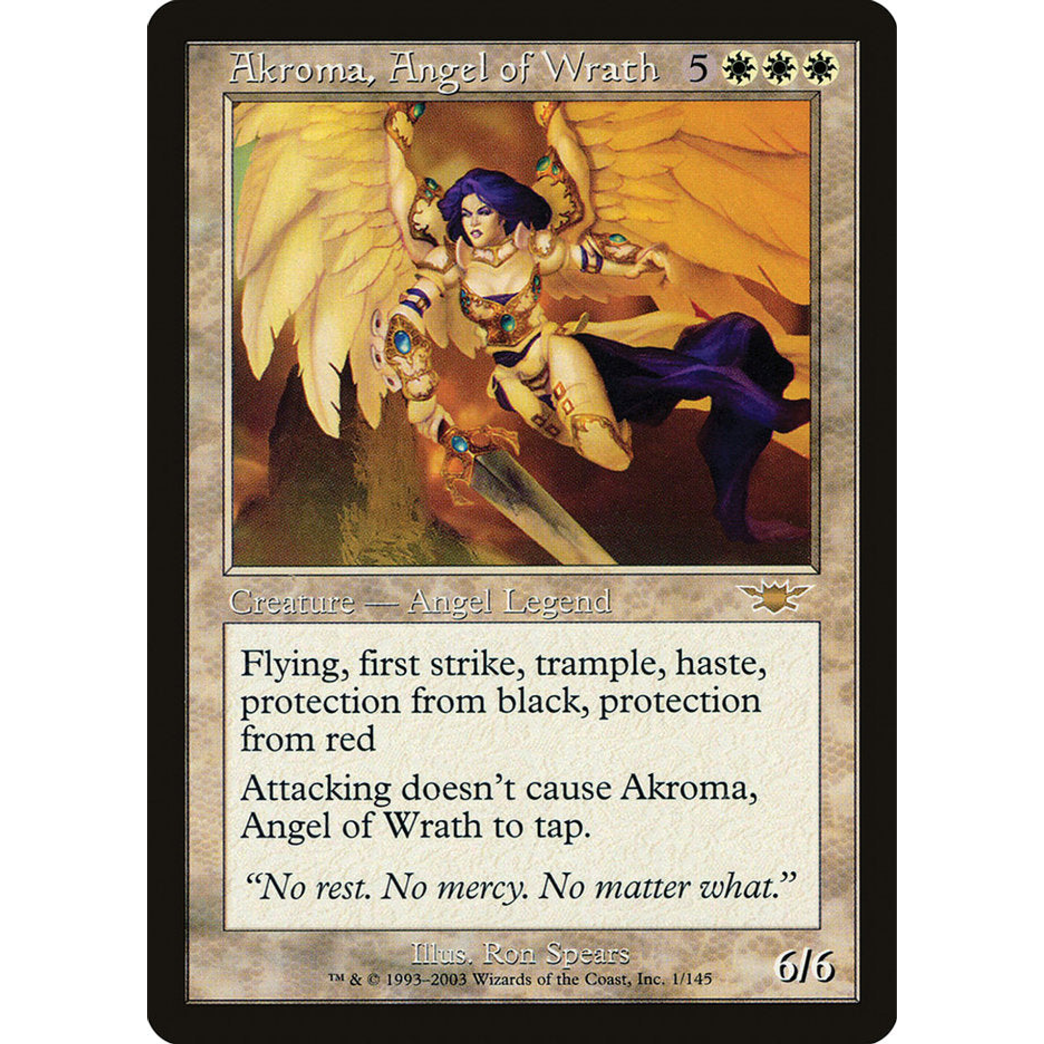 Akroma, Angel of Wrath (LGN 1) — Moore Collectables UK
