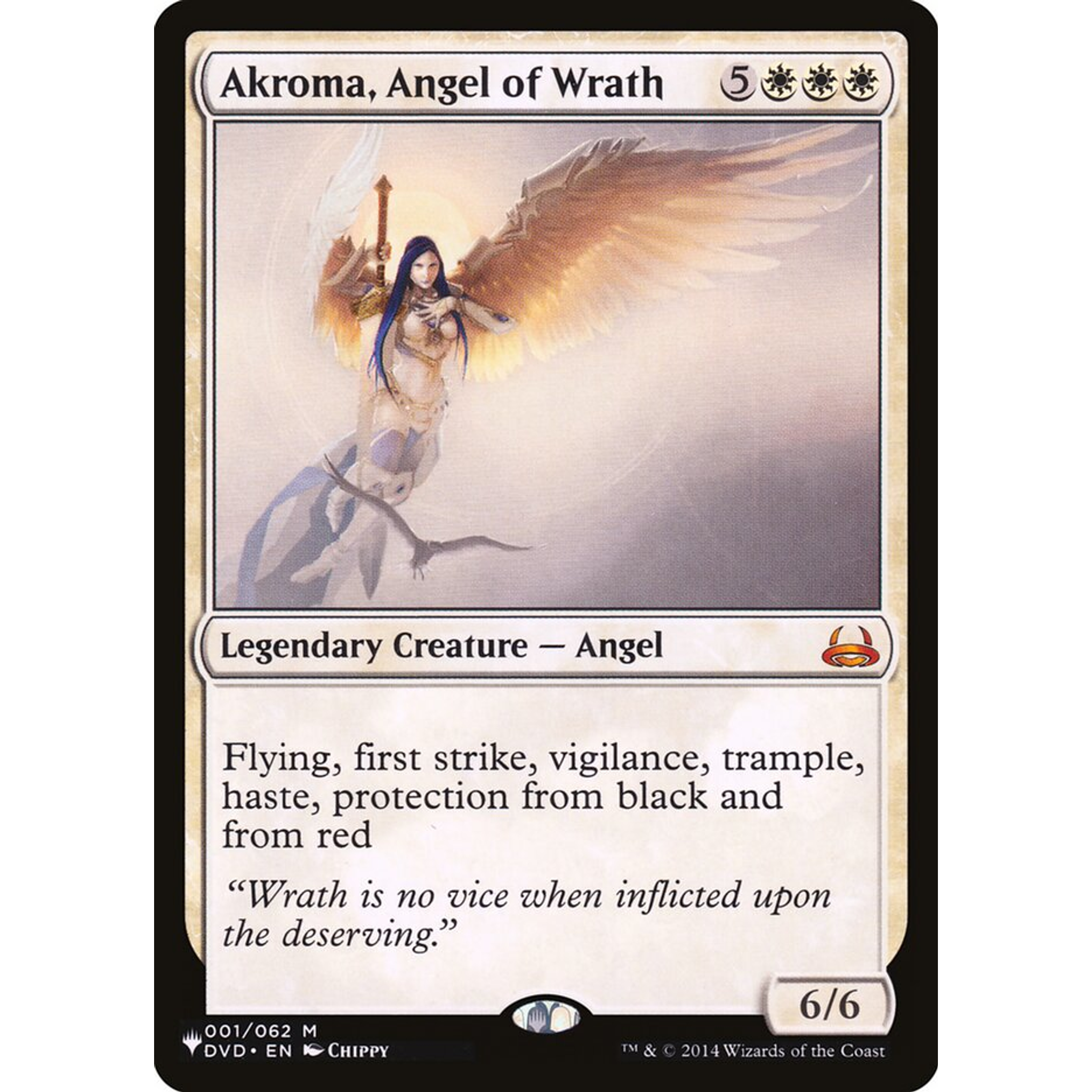 Akroma, Angel of Wrath (PLST DVD-1) — Moore Collectables UK