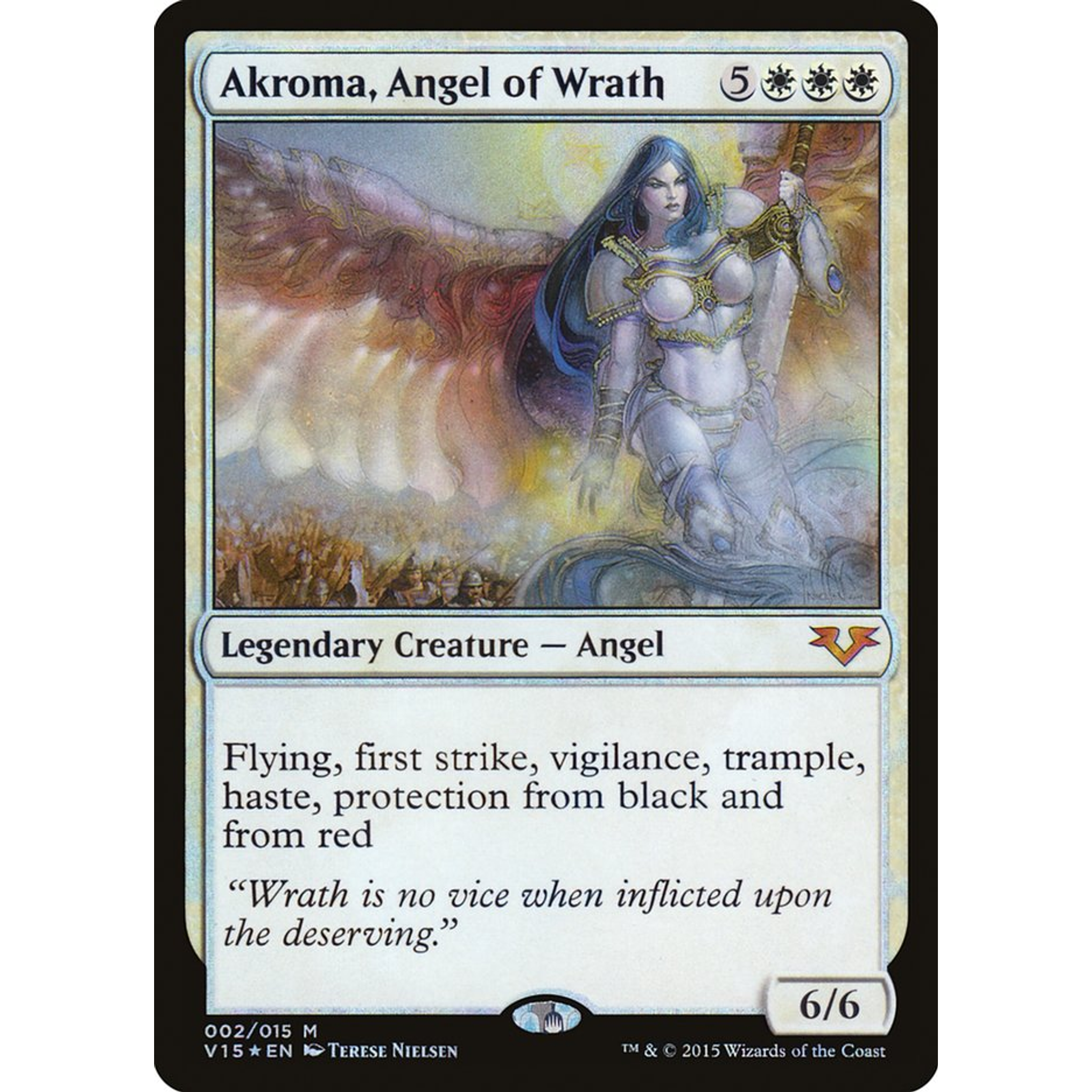 Akroma, Angel of Wrath (V15 2) — Moore Collectables UK