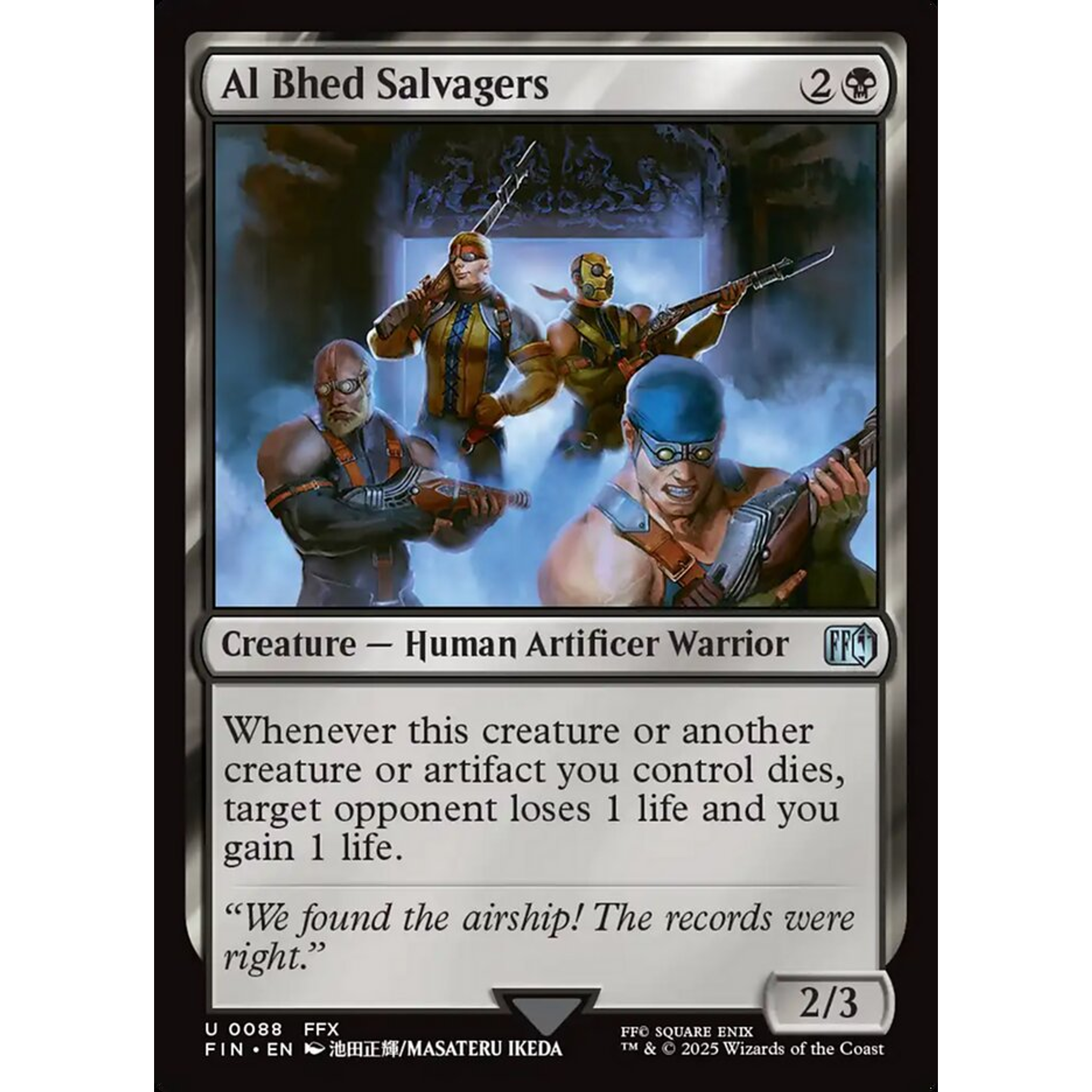 Al Bhed Salvagers (FIN 88) — Moore Collectables UK