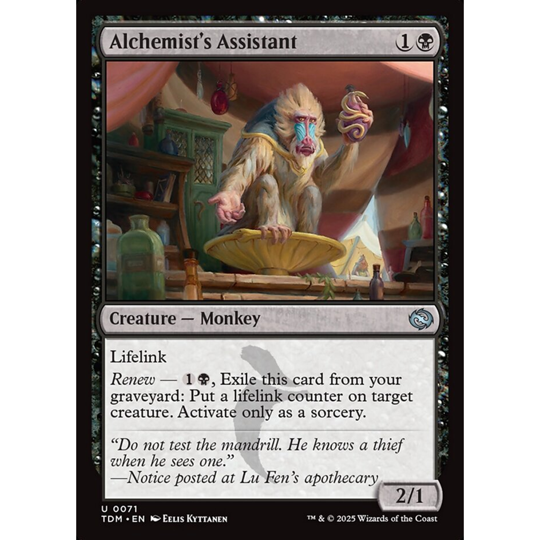 Alchemist's Assistant (TDM 71) — Moore Collectables UK