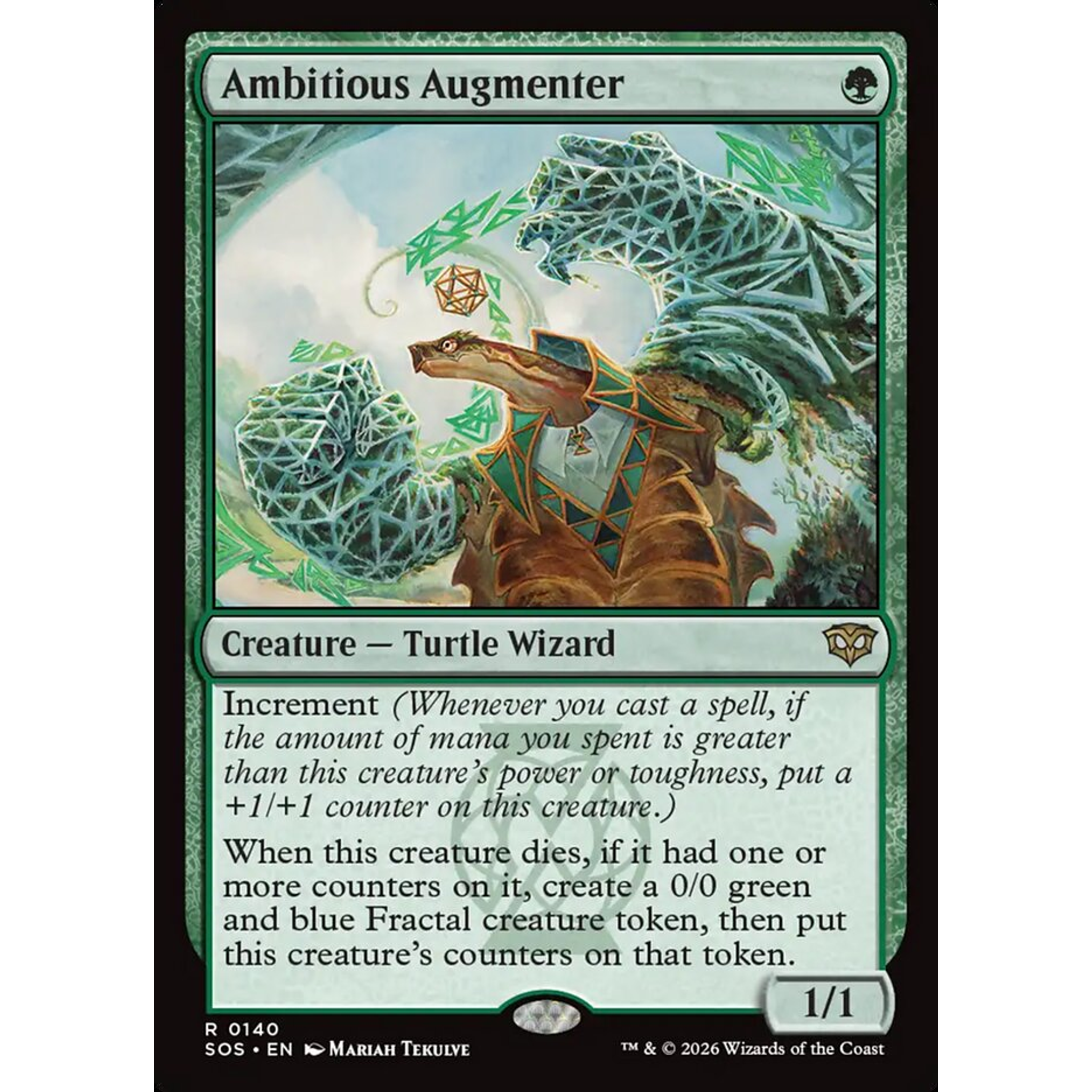 Ambitious Augmenter (SOS 140) — Moore Collectables UK