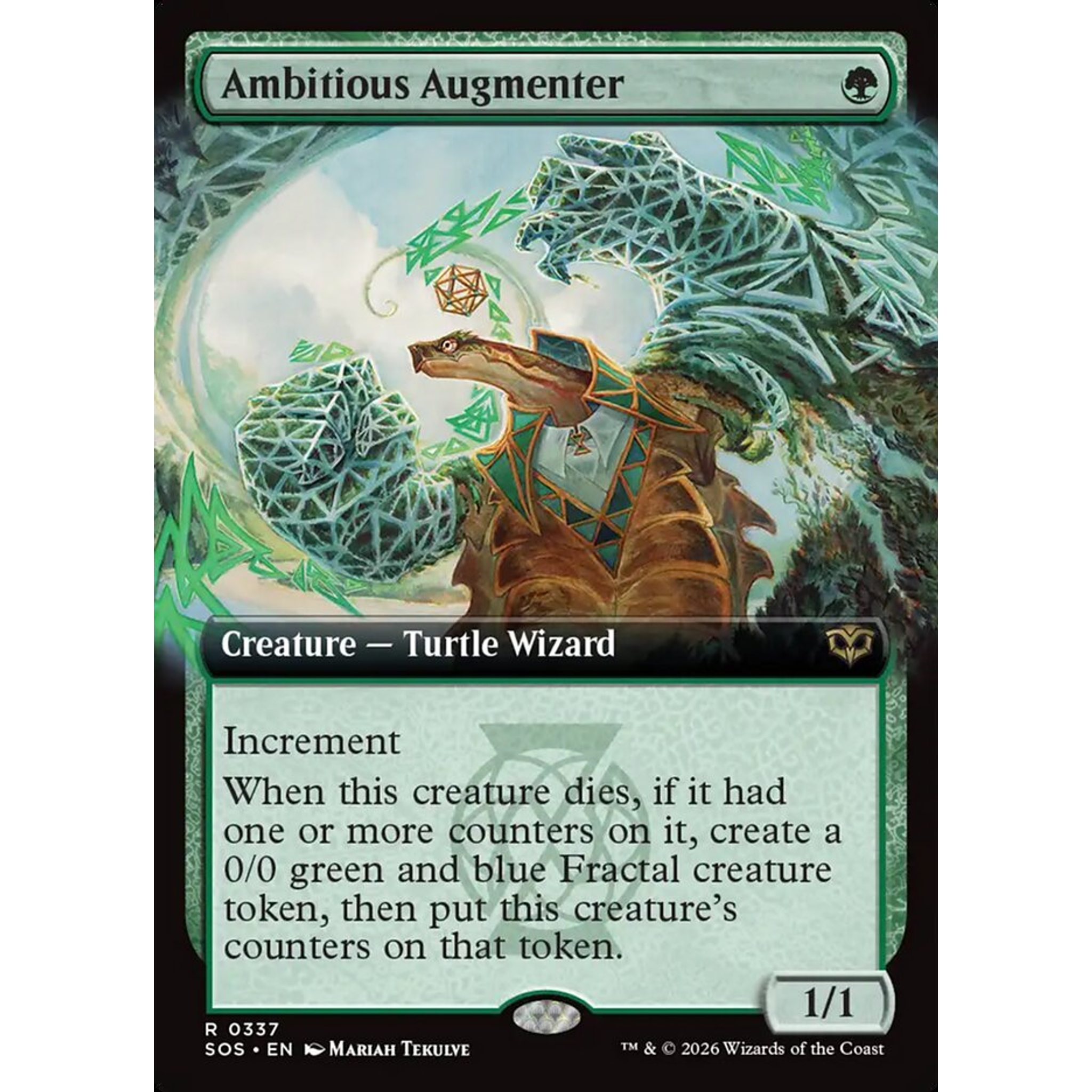 Ambitious Augmenter (SOS 337) — Moore Collectables UK