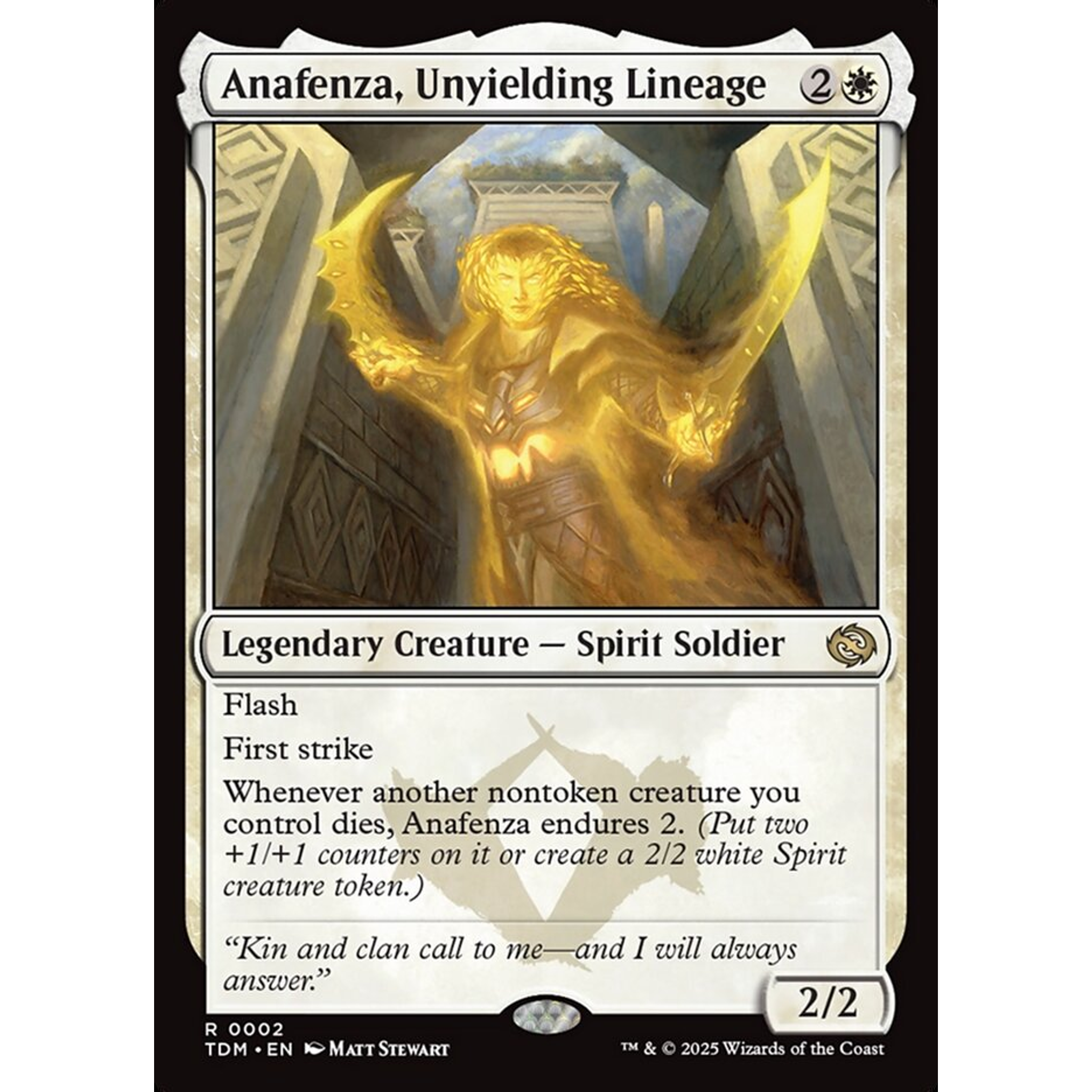 Anafenza, Unyielding Lineage (TDM 2) — Moore Collectables UK