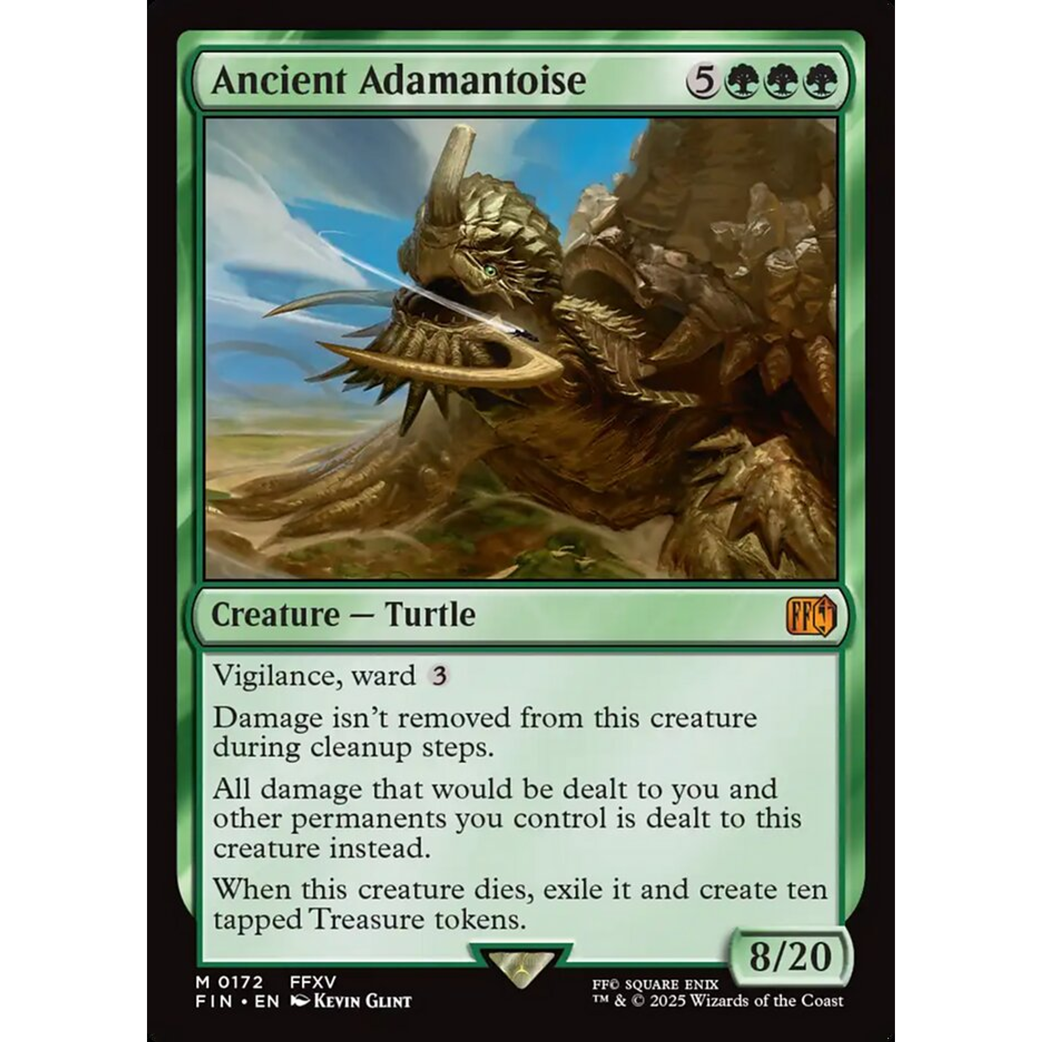 Ancient Adamantoise (FIN 172) — Moore Collectables UK