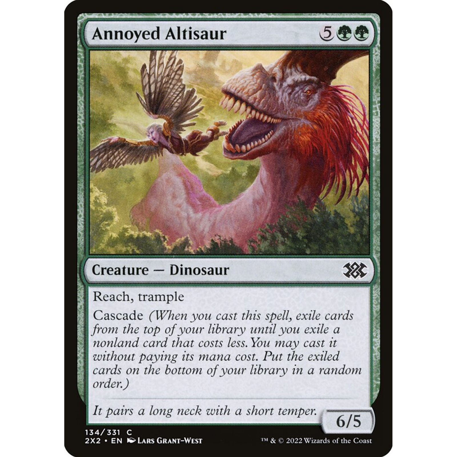 Annoyed Altisaur (2X2 134) — Moore Collectables UK