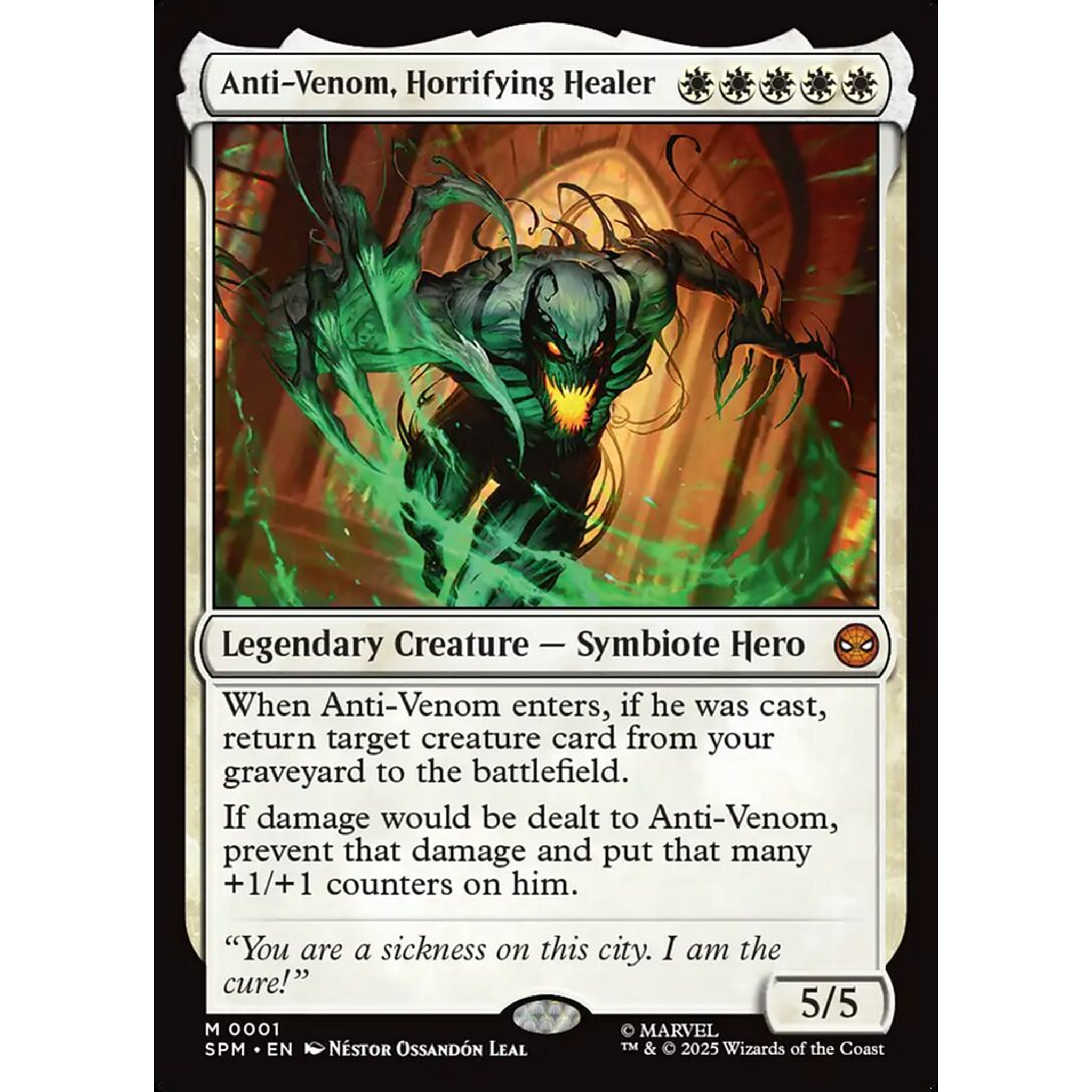 Anti-Venom, Horrifying Healer (SPM 1) — Moore Collectables UK