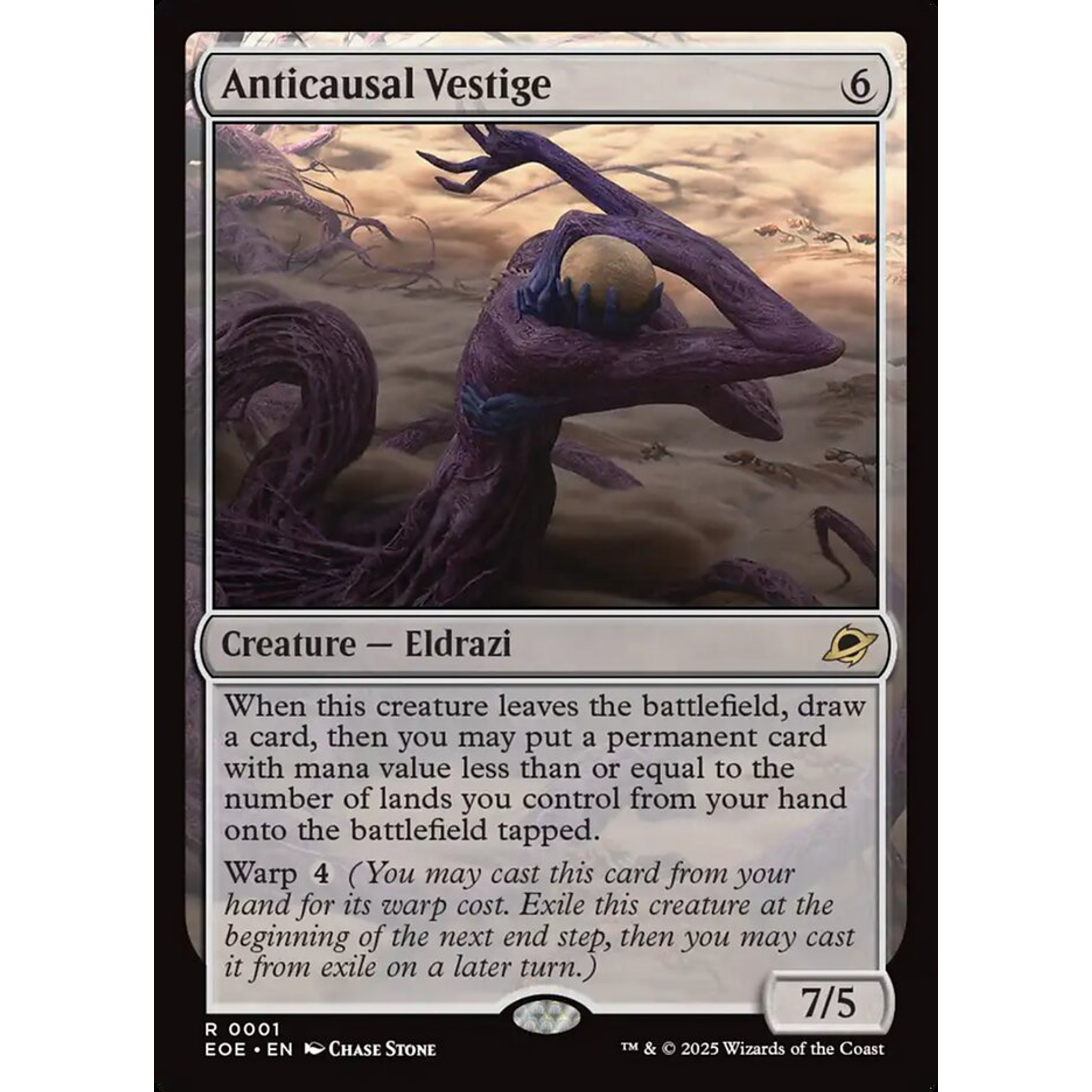 Anticausal Vestige (EOE 1) — Moore Collectables UK