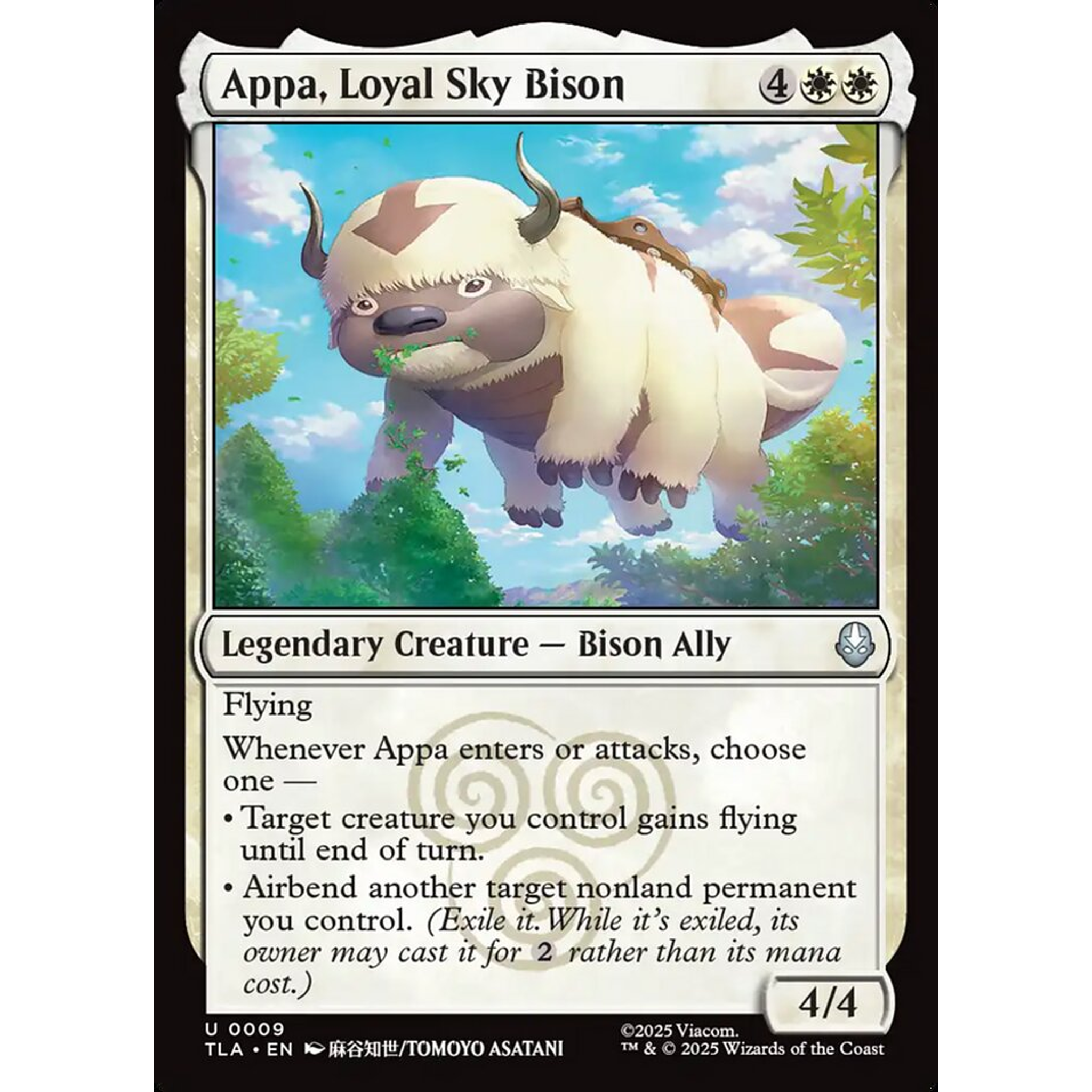 Appa, Loyal Sky Bison (TLA 9) — Moore Collectables UK