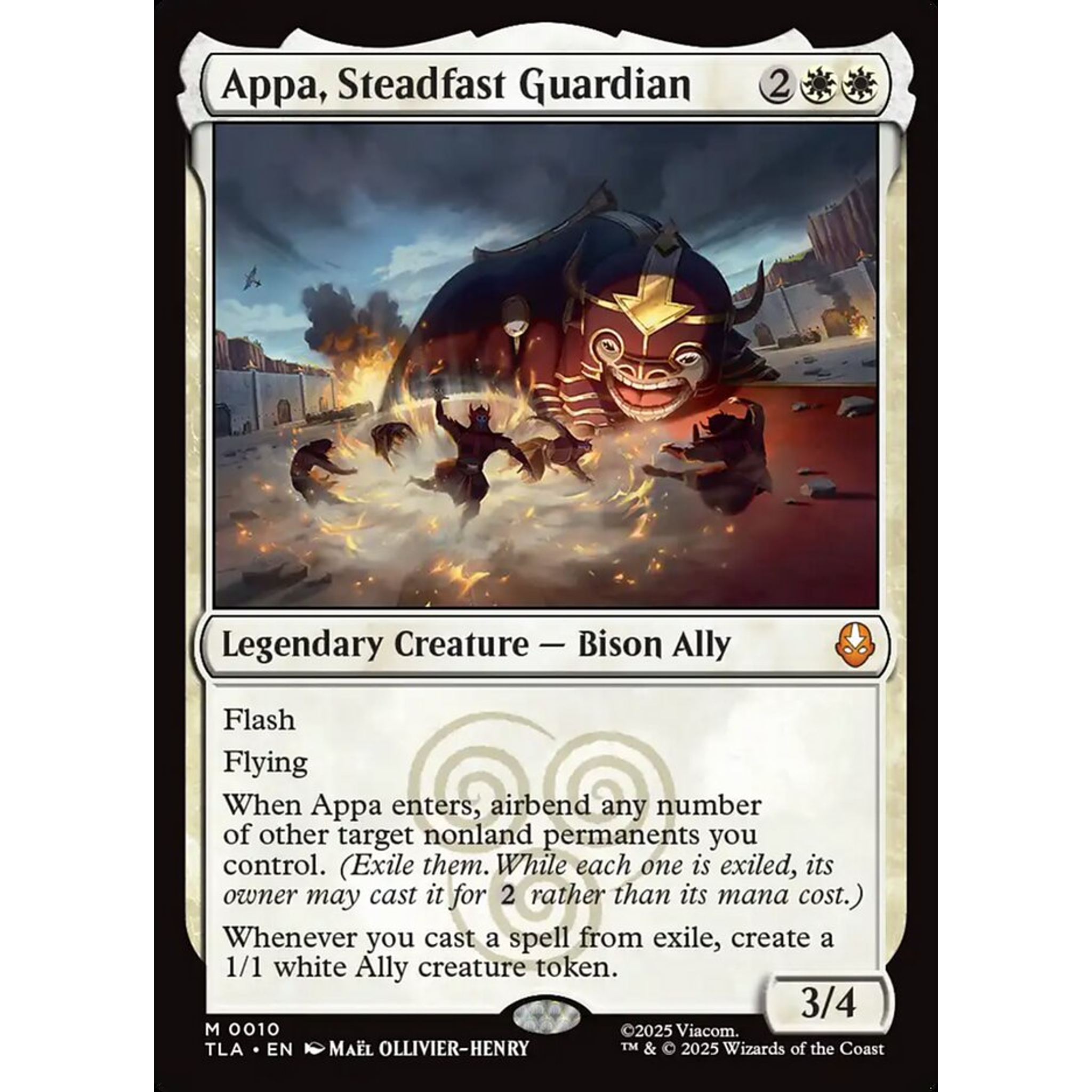 Appa, Steadfast Guardian (TLA 10) — Moore Collectables UK
