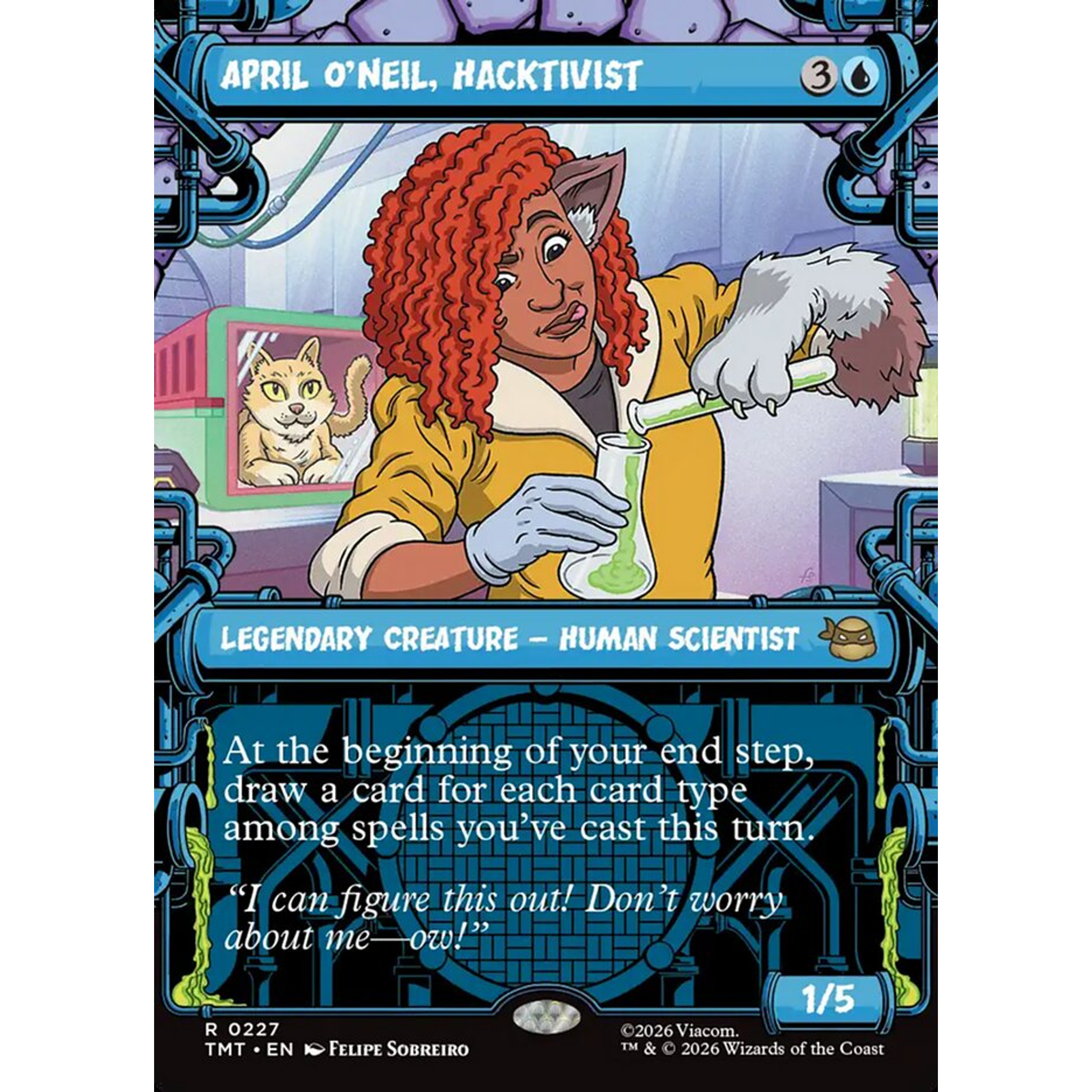 April O'Neil, Hacktivist (TMT 227) — Moore Collectables UK