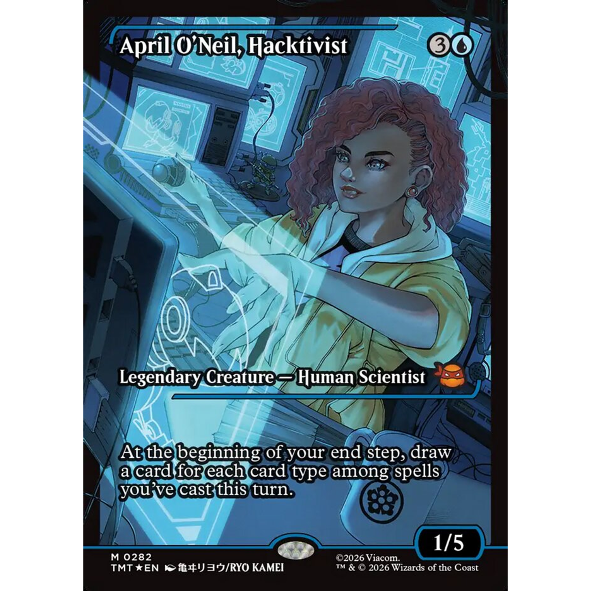 April O'Neil, Hacktivist (TMT 282) — Moore Collectables UK