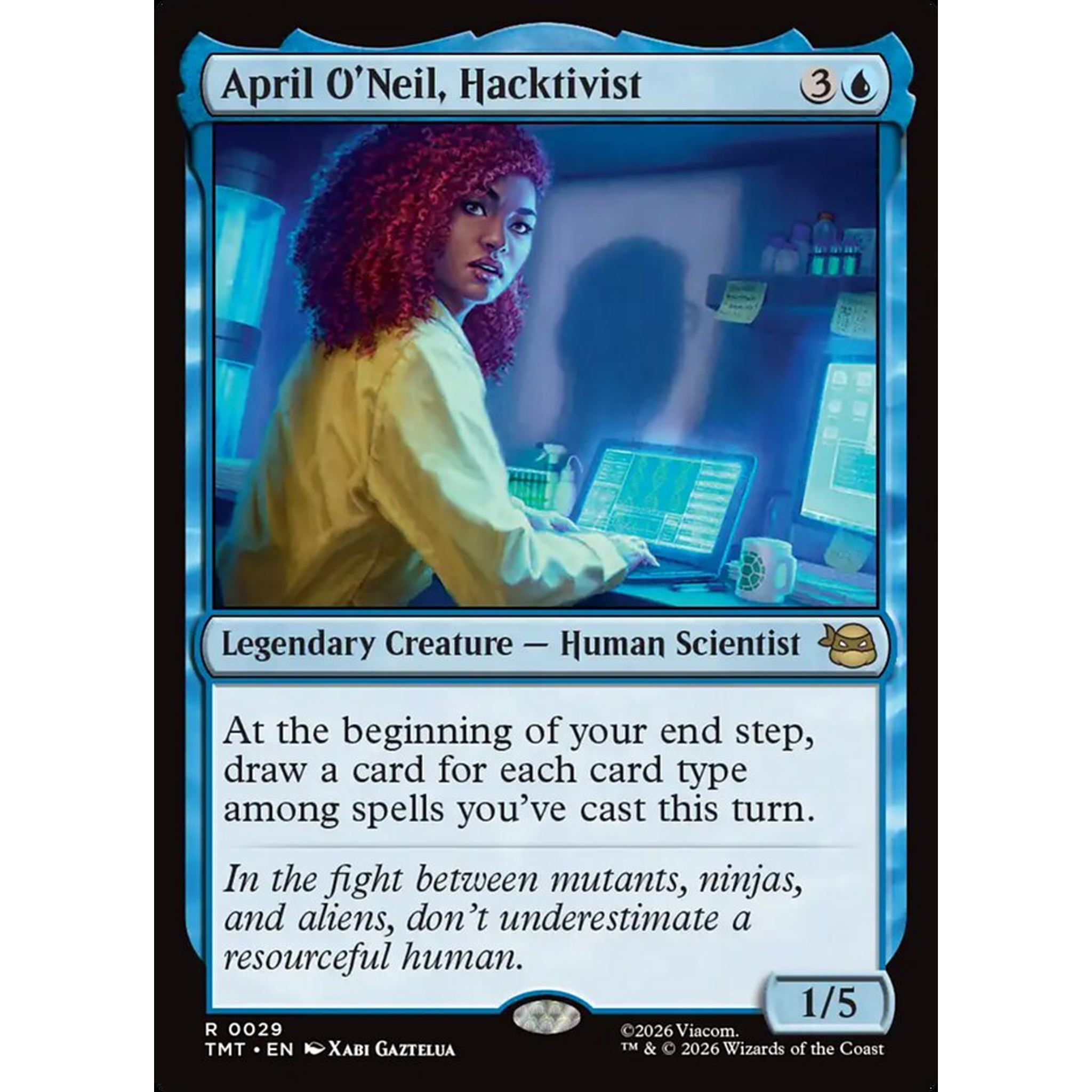 April O'Neil, Hacktivist (TMT 29) — Moore Collectables UK