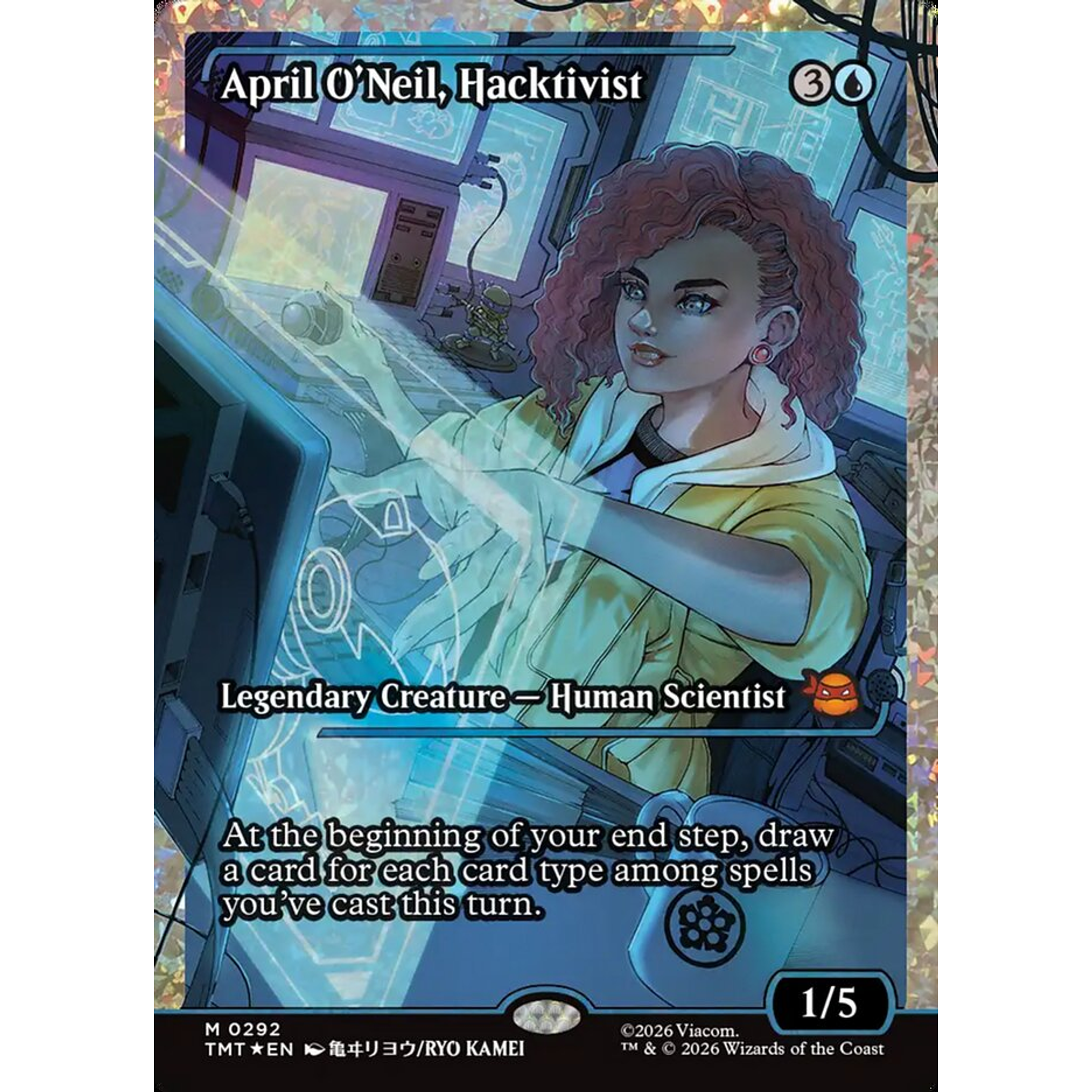 April O'Neil, Hacktivist (TMT 292) — Moore Collectables UK