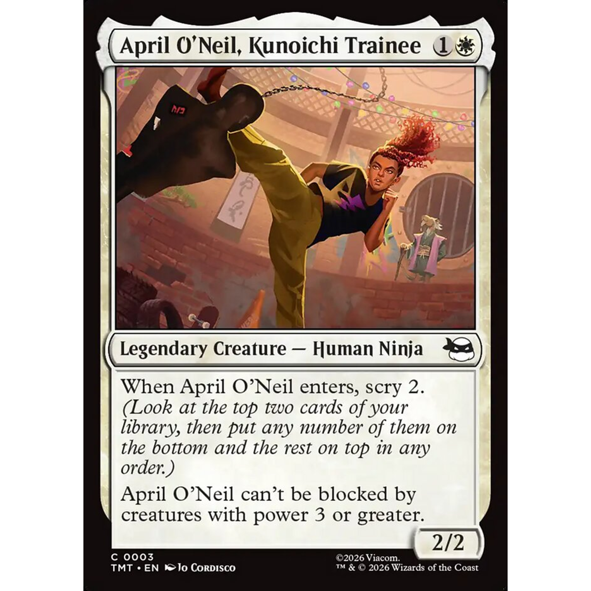 April O'Neil, Kunoichi Trainee (TMT 3) — Moore Collectables UK