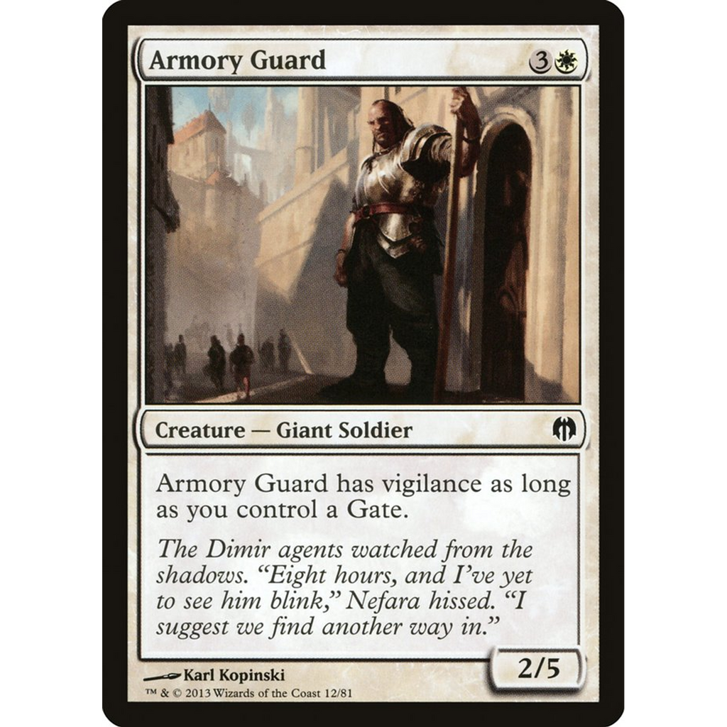 Armory Guard (DDL 12) — Moore Collectables UK