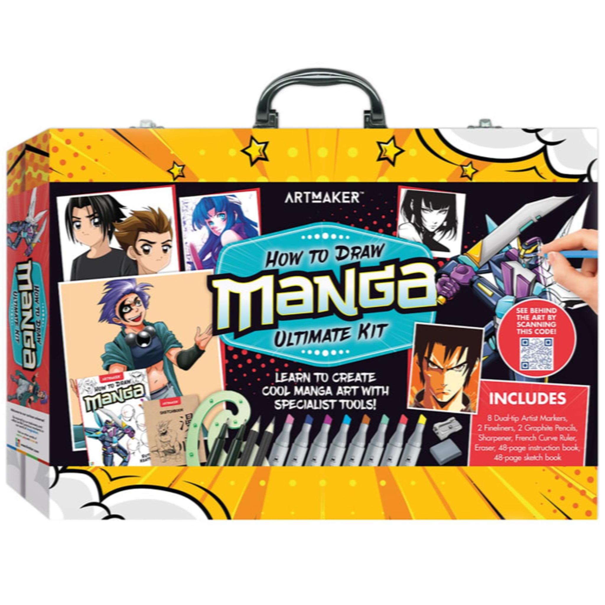 Art Maker How To Draw Manga Ultimate Kit – Professional-Quality Tools for Manga — Moore Collectables UK
