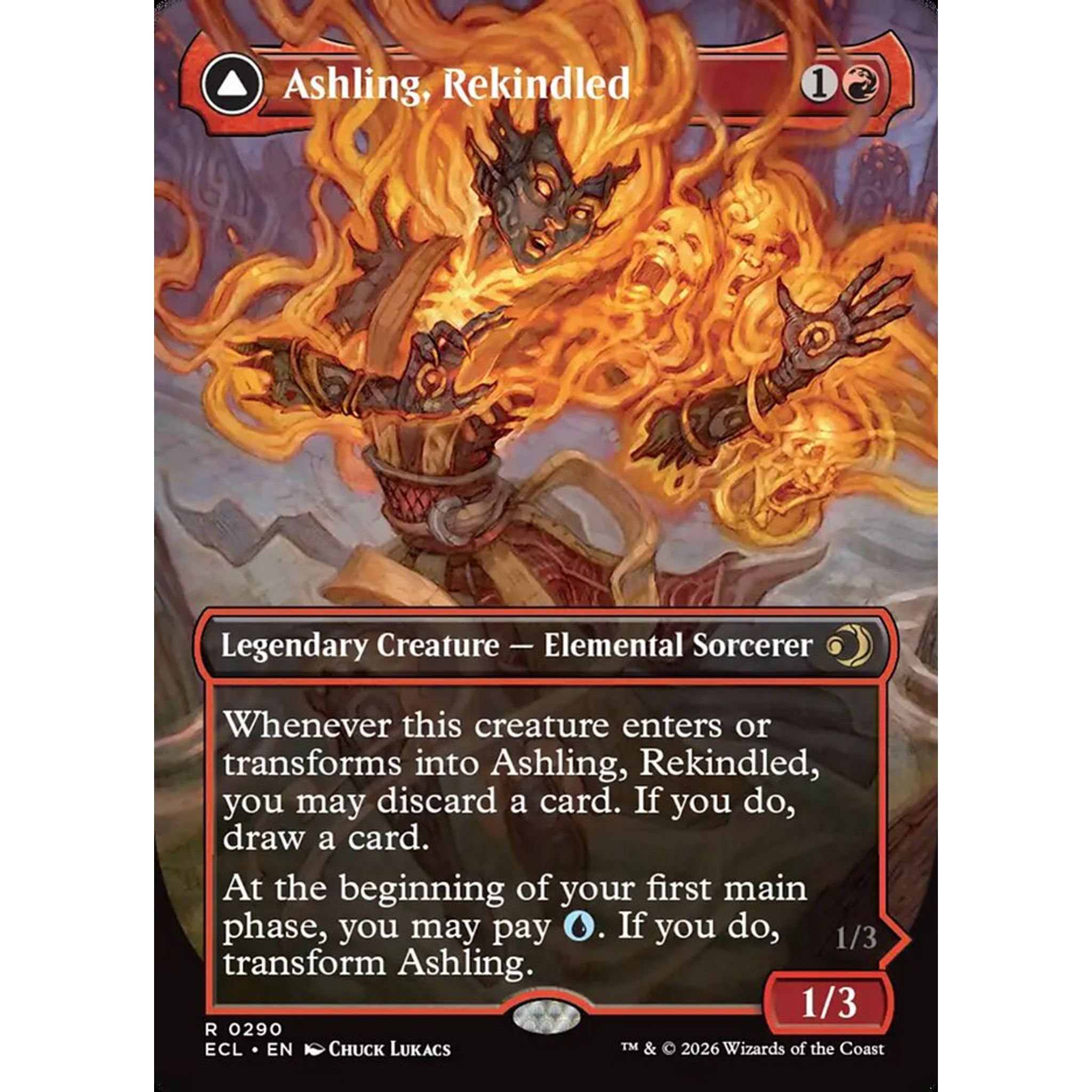 Ashling, Rekindled // Ashling, Rimebound (ECL 290) — Moore Collectables UK