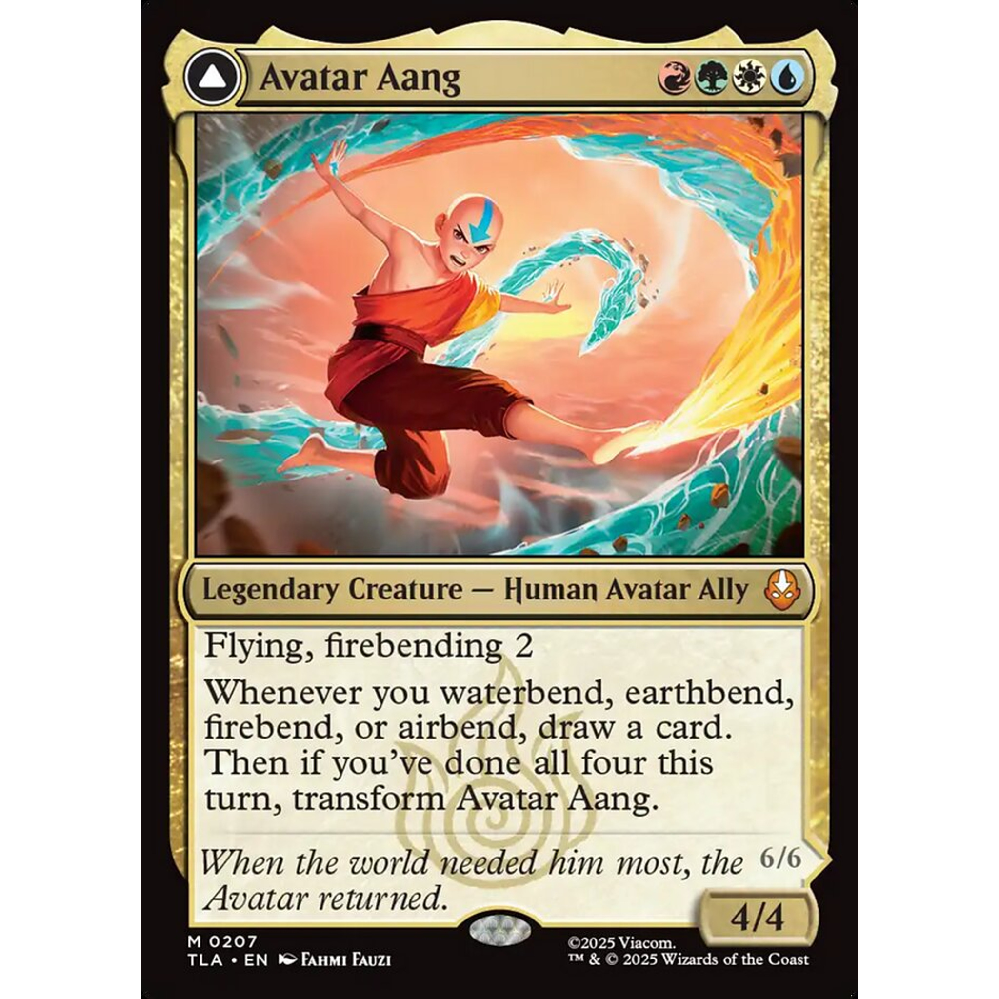 Avatar Aang // Aang, Master of Elements (TLA 207) — Moore Collectables UK