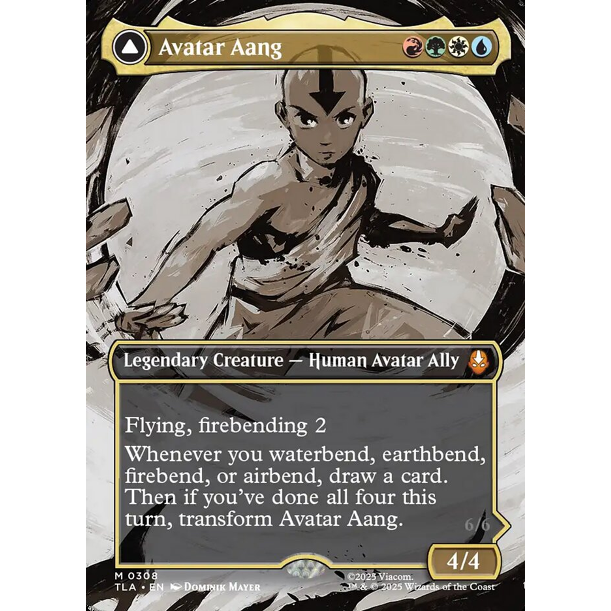 Avatar Aang // Aang, Master of Elements (TLA 308) — Moore Collectables UK