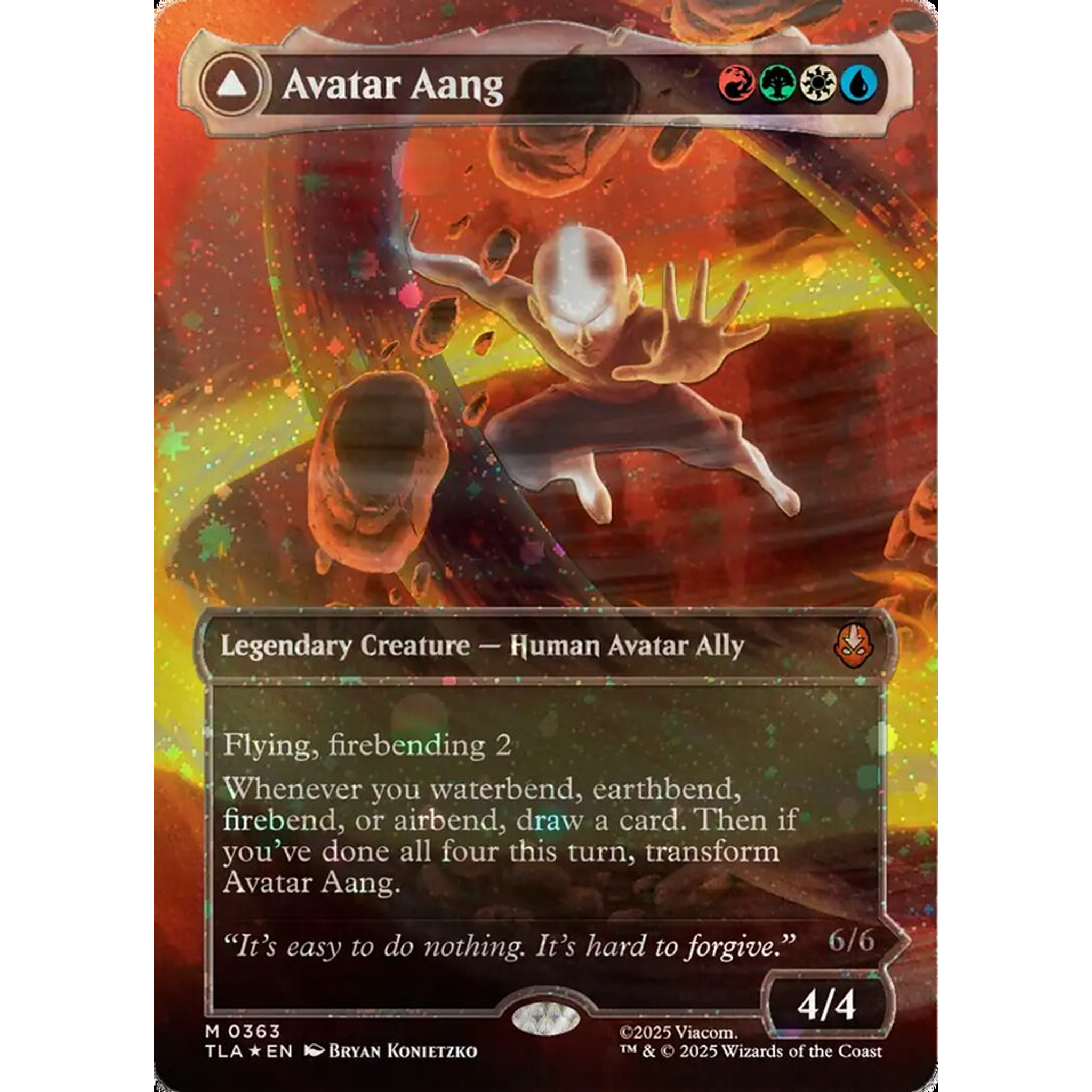 Avatar Aang // Aang, Master of Elements (TLA 363) — Moore Collectables UK